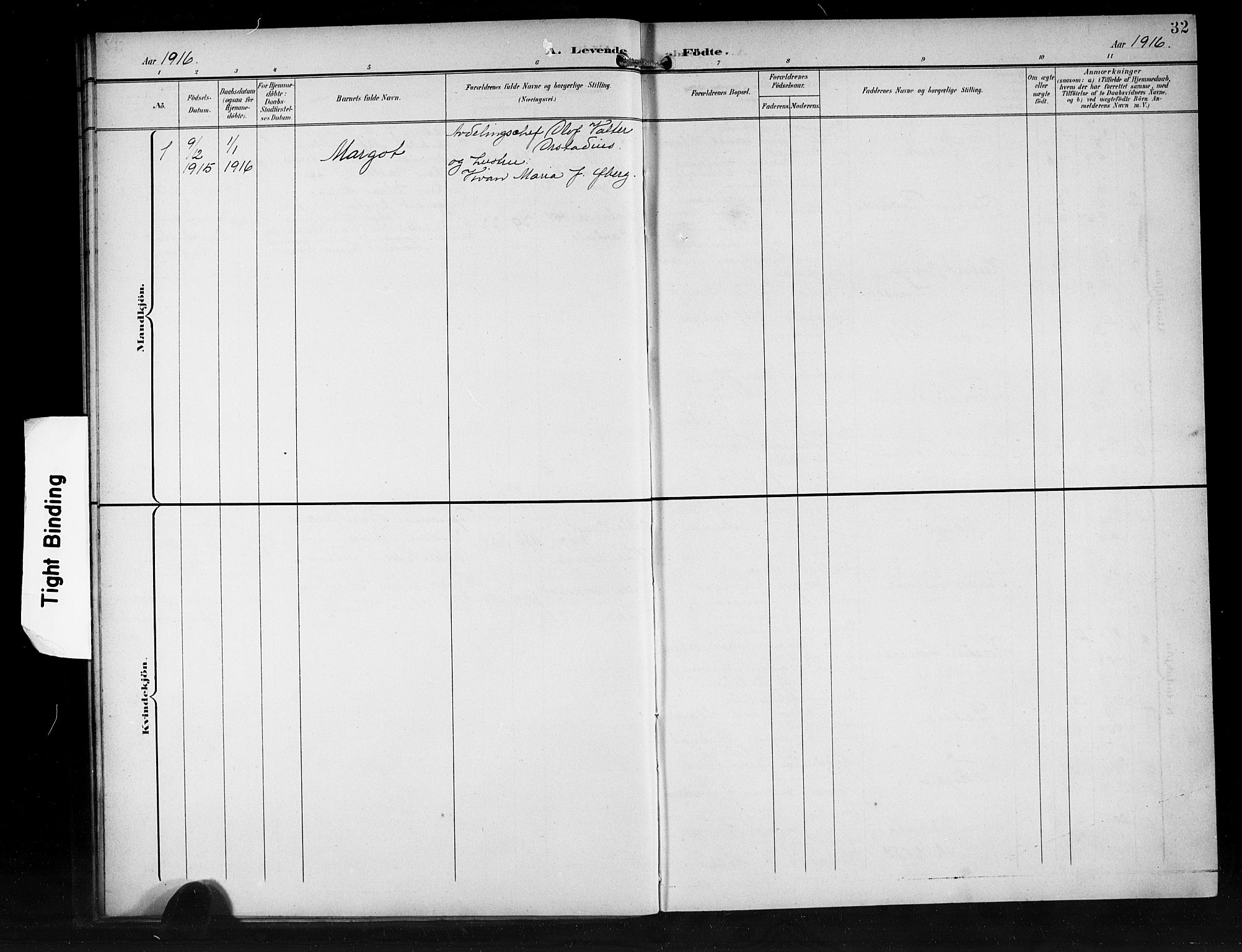 Den norske sjømannsmisjon i utlandet/Syd-Amerika (Buenos Aires m.fl.), SAB/SAB/PA-0118/H/Ha/L0002: Parish register (official) no. A 2, 1899-1919, p. 32