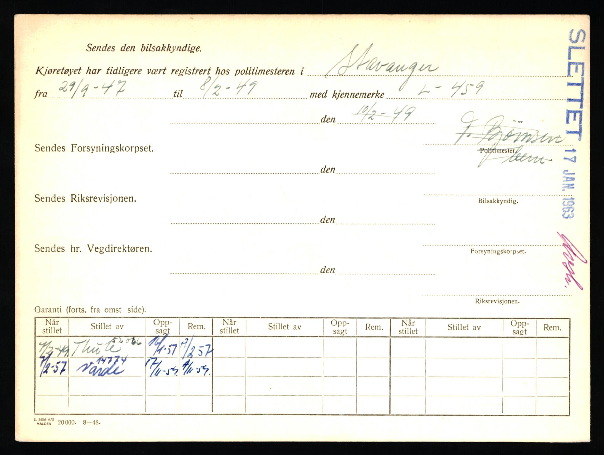 Stavanger trafikkstasjon, AV/SAST-A-101942/0/F/L0048: L-29100 - L-29899, 1930-1971, p. 546