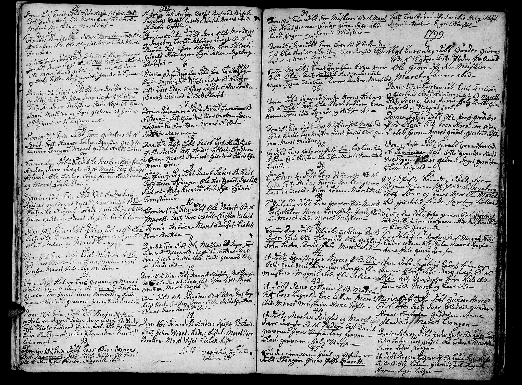 Ministerialprotokoller, klokkerbøker og fødselsregistre - Møre og Romsdal, SAT/A-1454/590/L1008: Parish register (official) no. 590A02, 1794-1820, p. 27