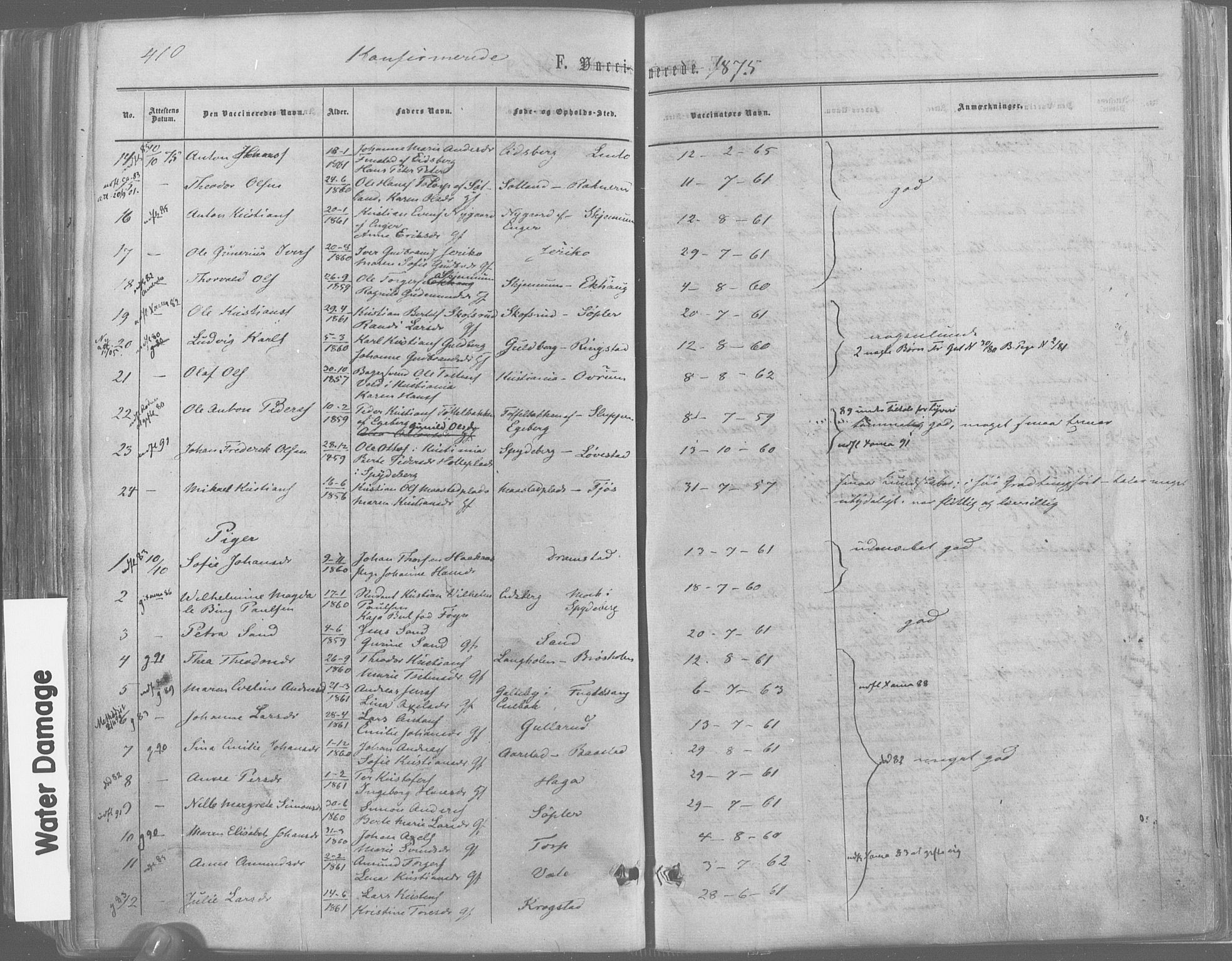 Trøgstad prestekontor Kirkebøker, AV/SAO-A-10925/F/Fa/L0009: Parish register (official) no. I 9, 1865-1877, p. 410