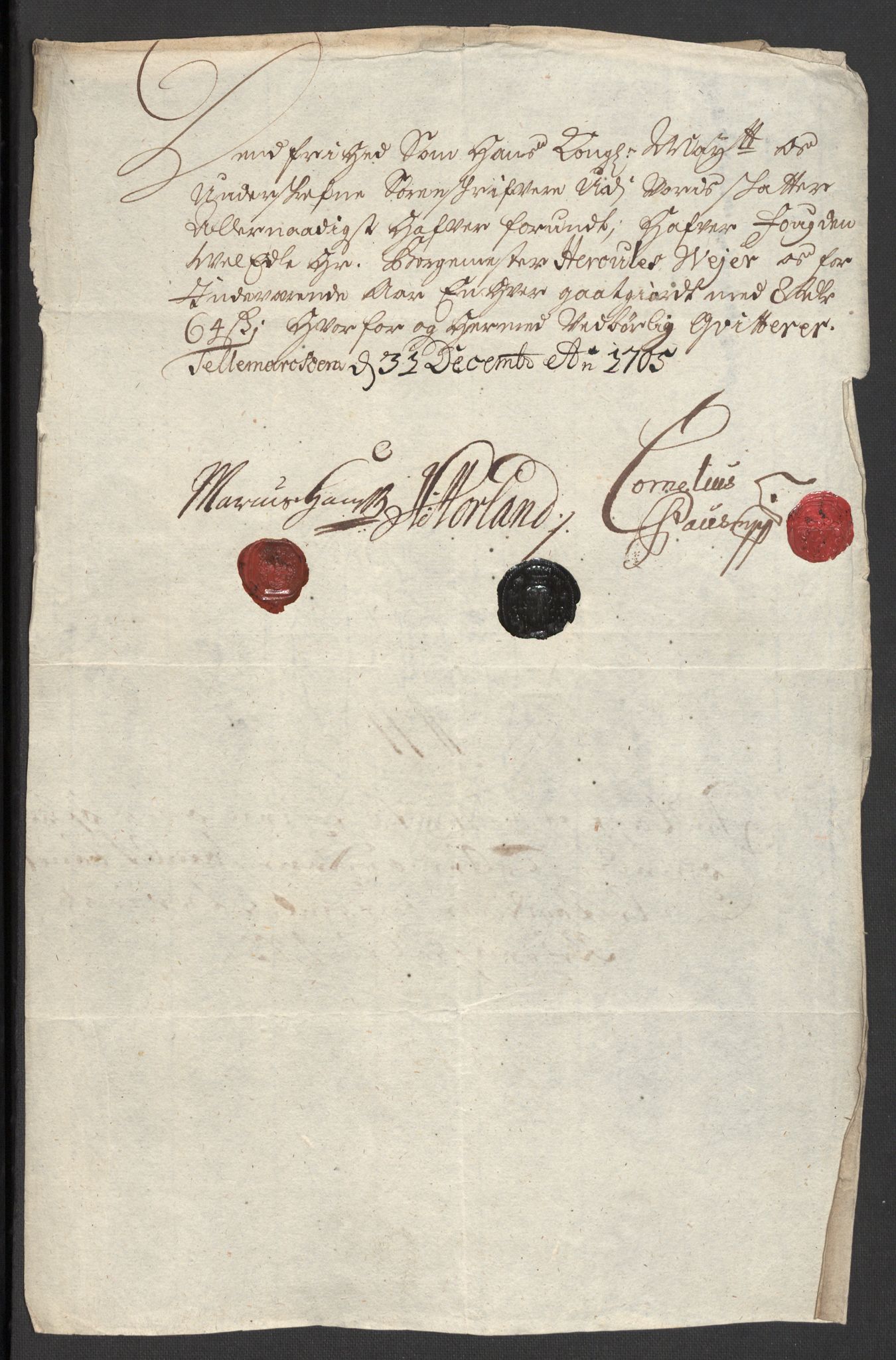 Rentekammeret inntil 1814, Reviderte regnskaper, Fogderegnskap, AV/RA-EA-4092/R36/L2114: Fogderegnskap Øvre og Nedre Telemark og Bamble, 1705, p. 166