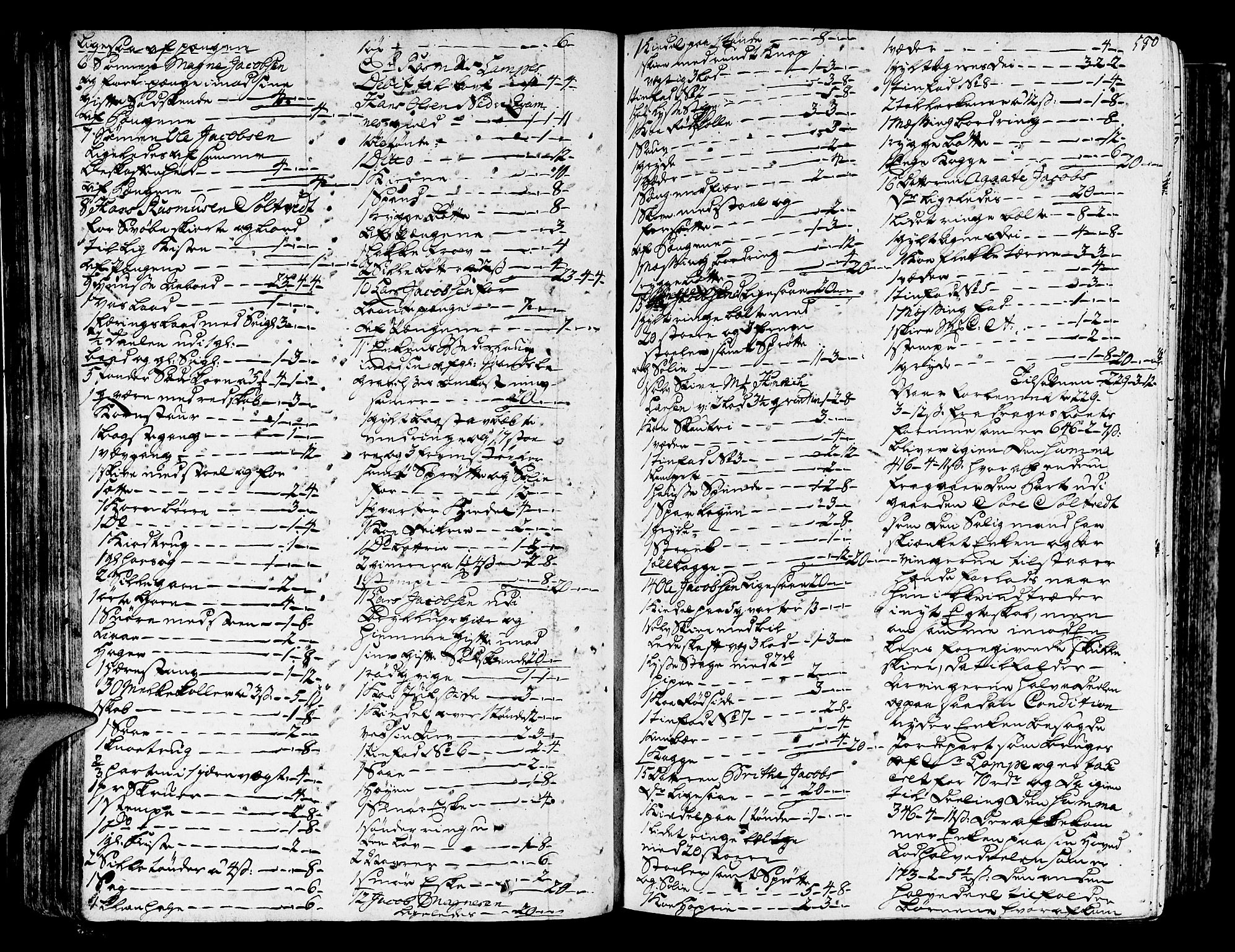 Nordhordland sorenskrivar, SAB/A-2901/1/H/Ha/L0004b: Skifteprotokollar Nordhordland , 1760-1763, p. 579b-580a