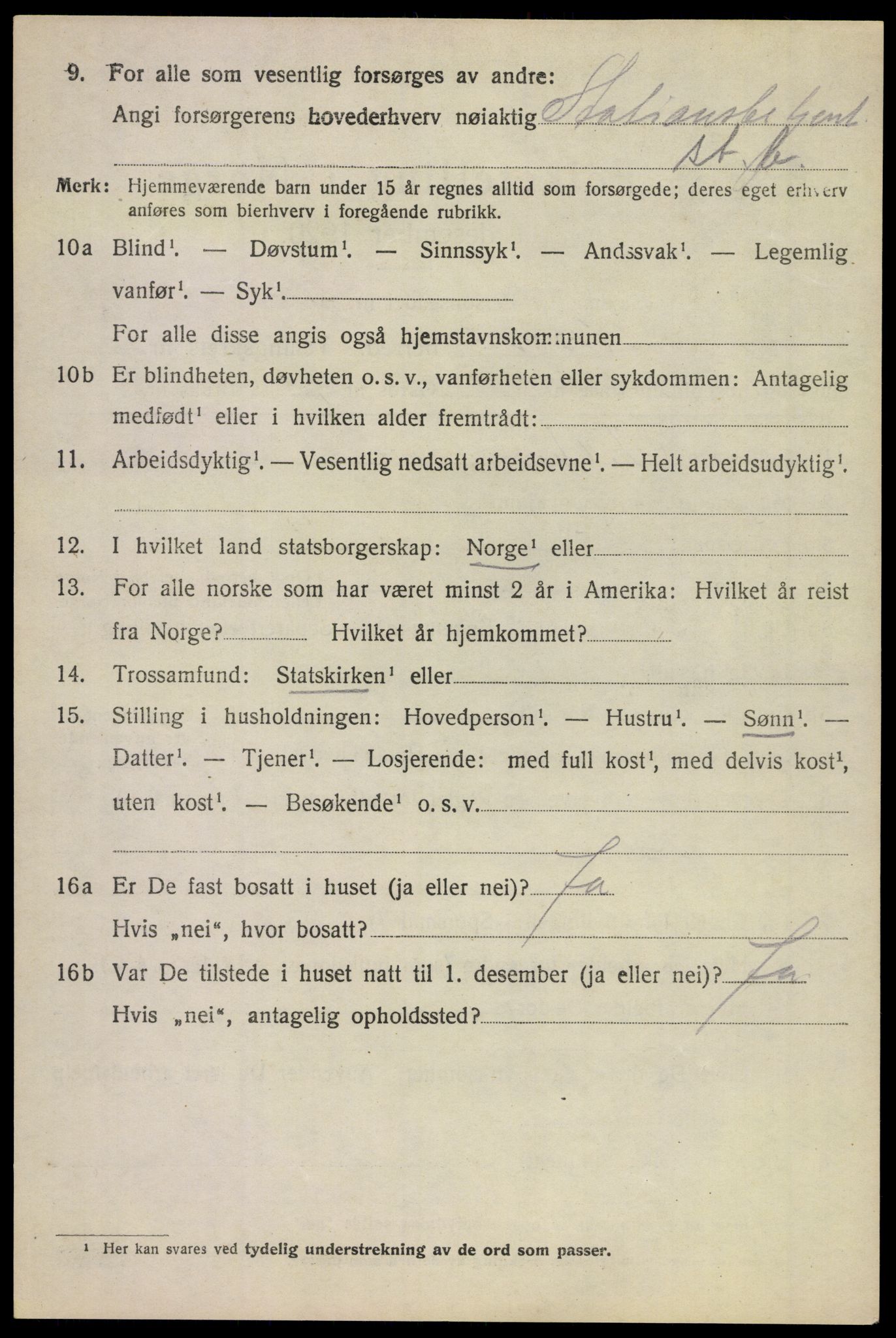 SAKO, 1920 census for Borre, 1920, p. 7111