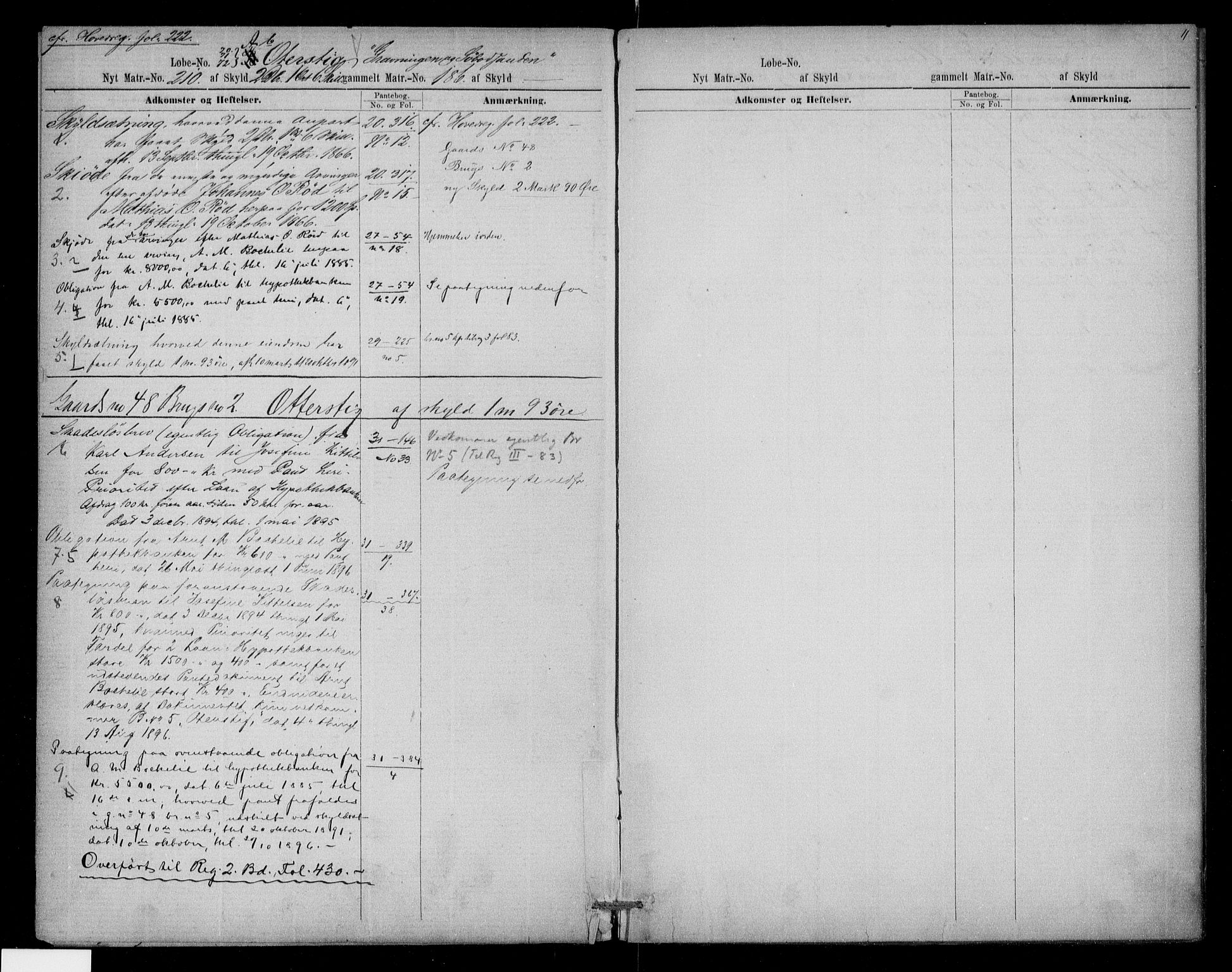 Søndre Jarlsberg sorenskriveri, SAKO/A-129/G/Gb/Gbc/L0018: Mortgage register no. III 18, 1850, p. 11