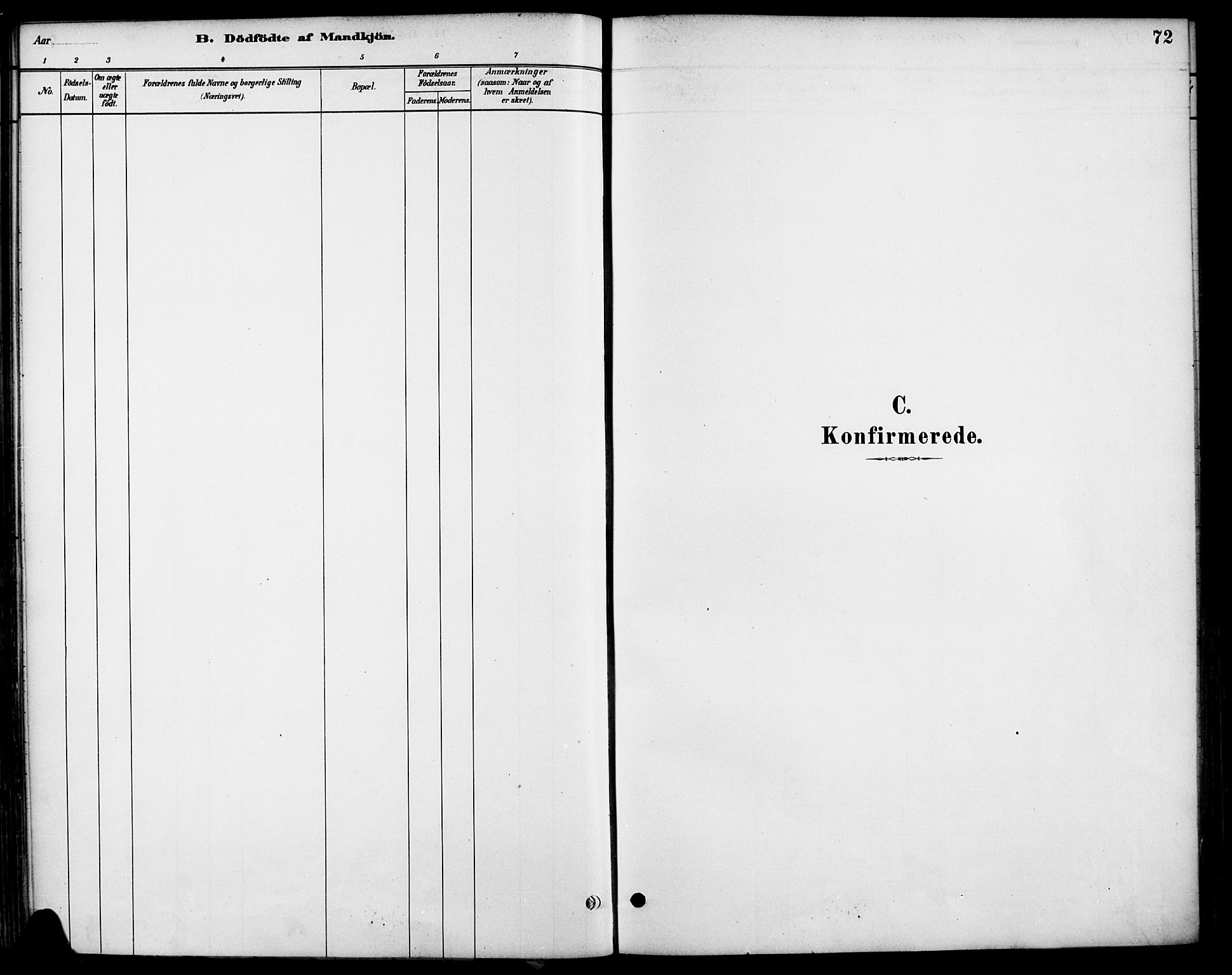 Høland prestekontor Kirkebøker, SAO/A-10346a/F/Fb/L0001: Parish register (official) no. II 1, 1880-1897, p. 72