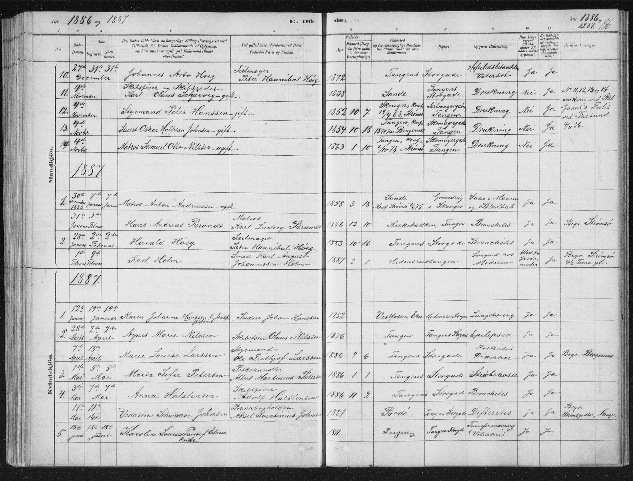 Strømsø kirkebøker, AV/SAKO-A-246/F/Fb/L0005: Parish register (official) no. II 5, 1877-1902, p. 156