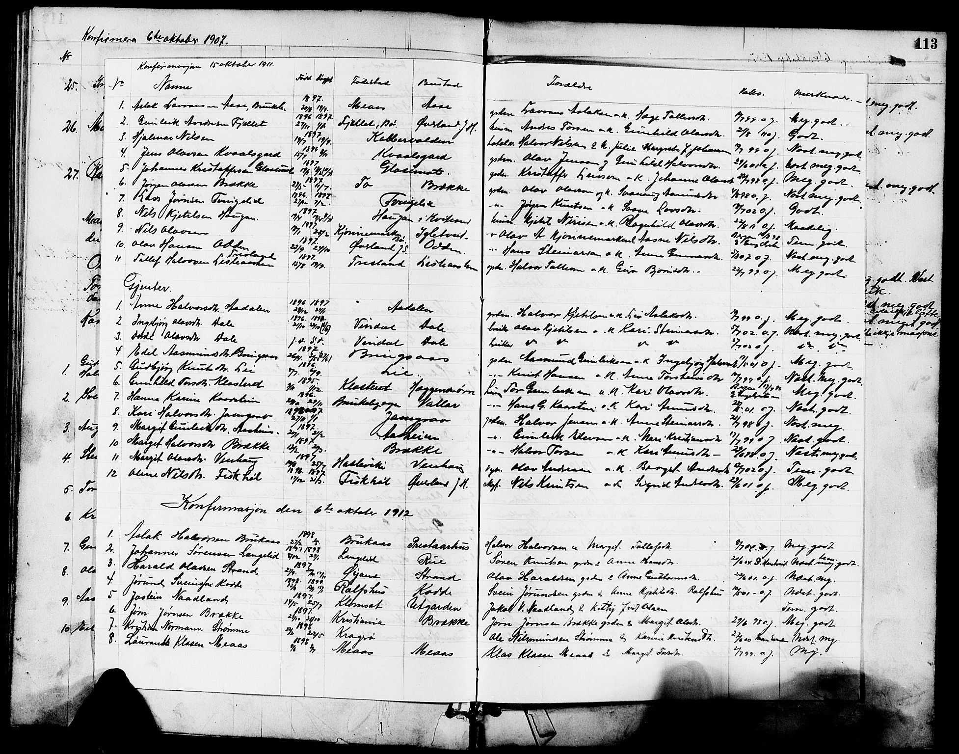 Seljord kirkebøker, SAKO/A-20/G/Ga/L0005: Parish register (copy) no. I 5, 1887-1914