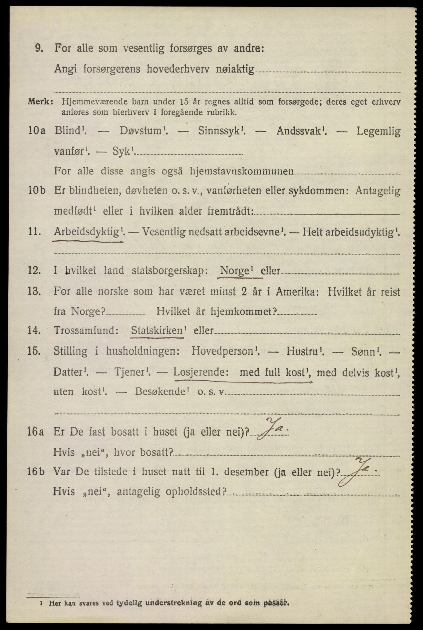 SAST, 1920 census for Gjesdal, 1920, p. 2517