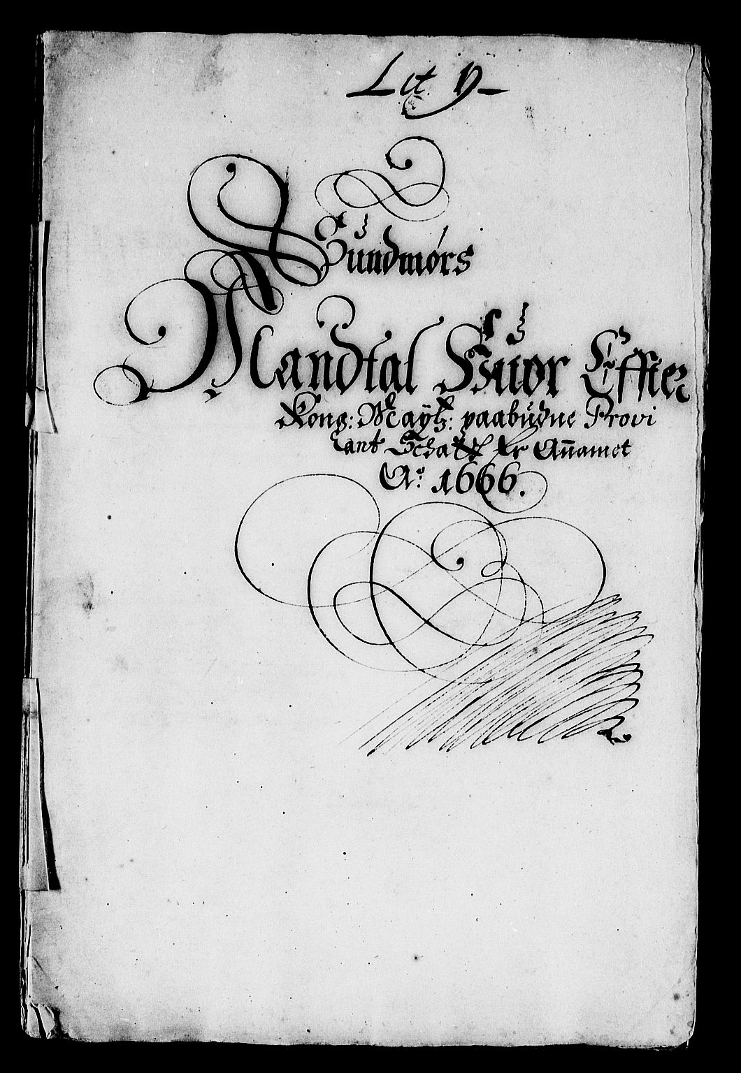 Rentekammeret inntil 1814, Reviderte regnskaper, Stiftamtstueregnskaper, Bergen stiftamt, AV/RA-EA-6043/R/Rc/L0021: Bergen stiftamt, 1666