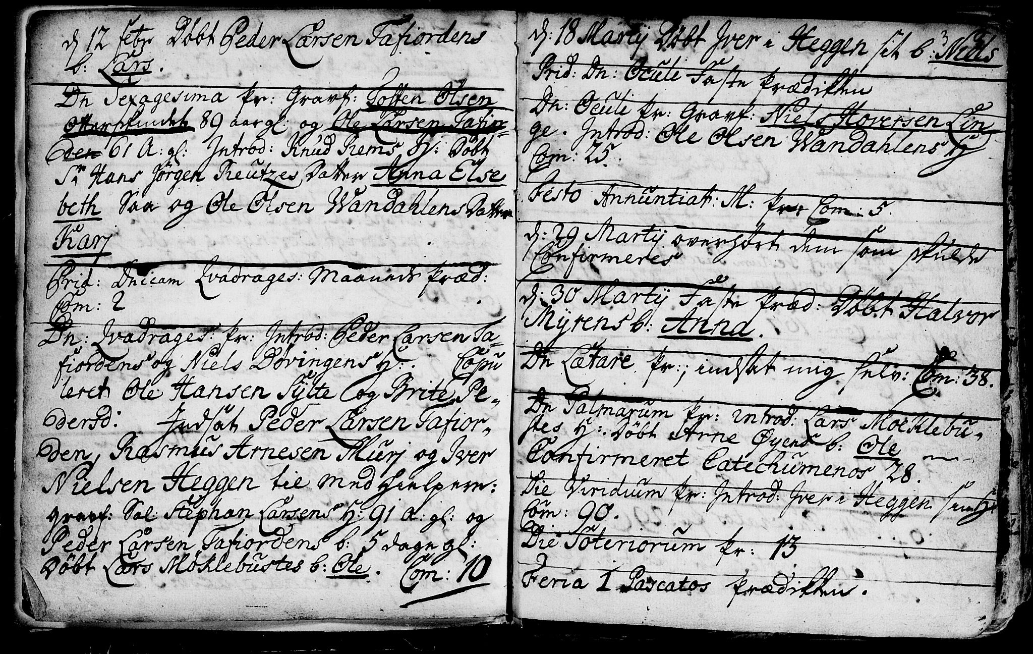 Ministerialprotokoller, klokkerbøker og fødselsregistre - Møre og Romsdal, SAT/A-1454/519/L0240: Parish register (official) no. 519A01 /1, 1736-1760, p. 3