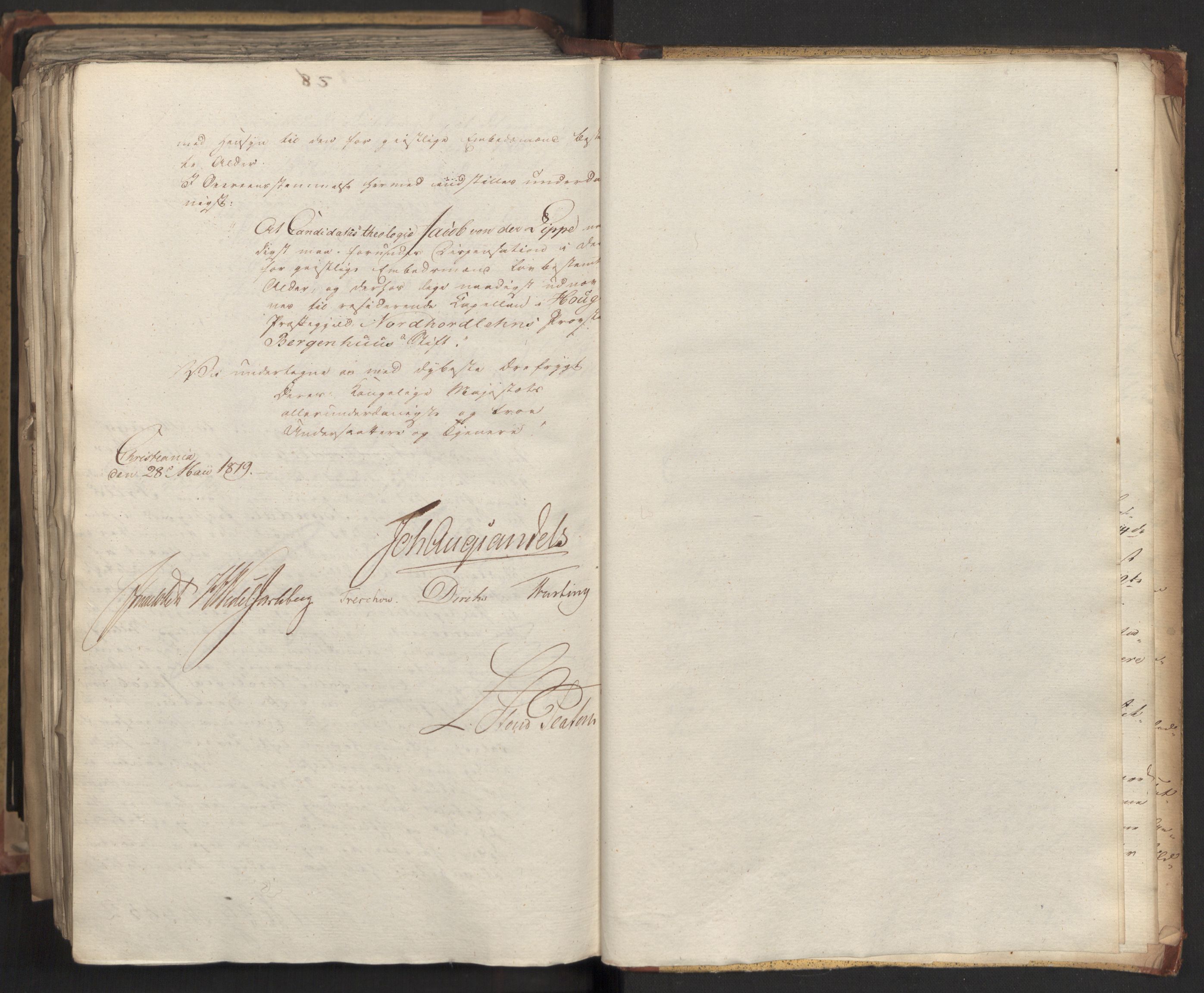 Statsrådsavdelingen i Stockholm, AV/RA-S-1003/D/Da/L0018: Regjeringsinnstillinger nr. 3599-3855, 1819, p. 552