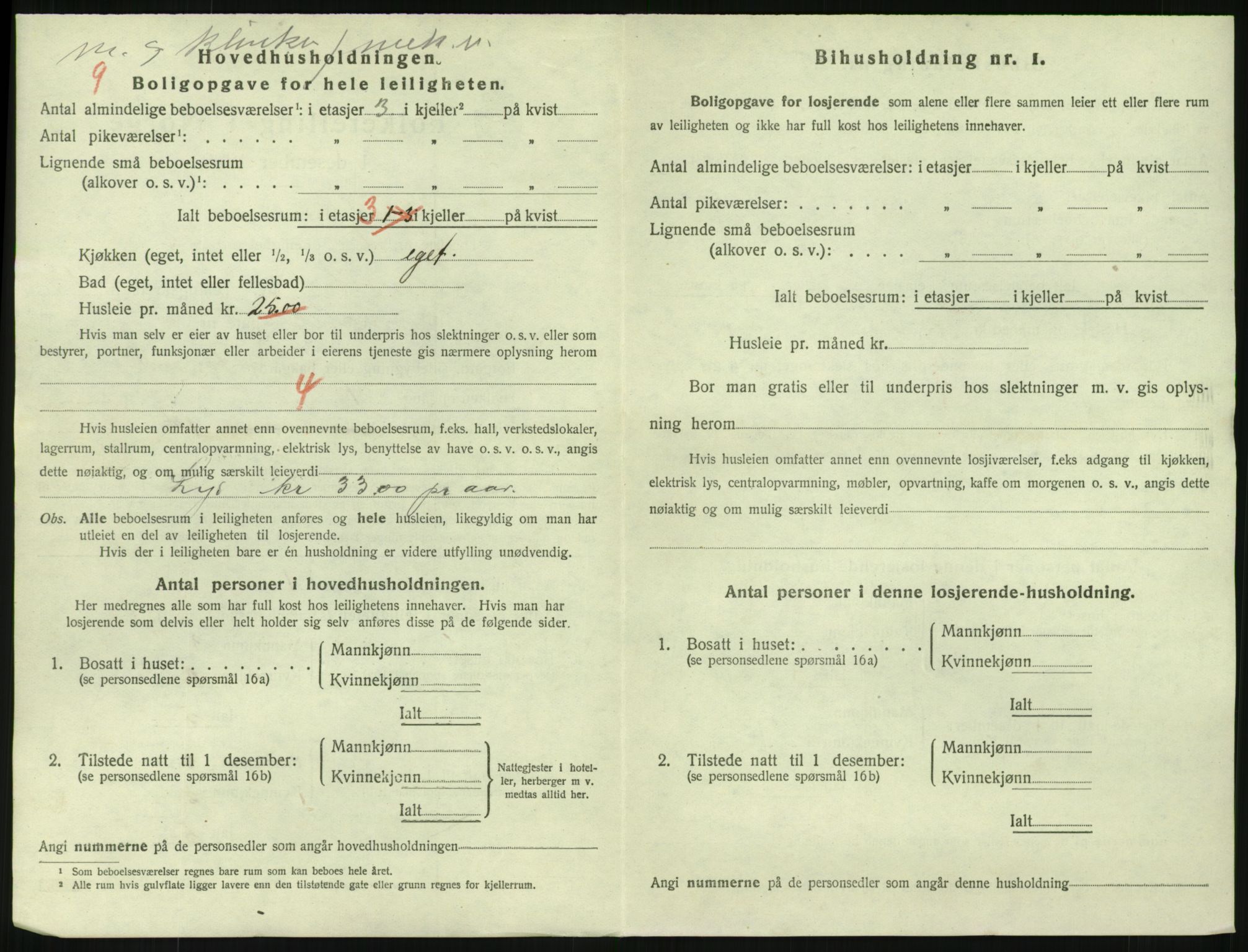 SAKO, 1920 census for Larvik, 1920, p. 8381