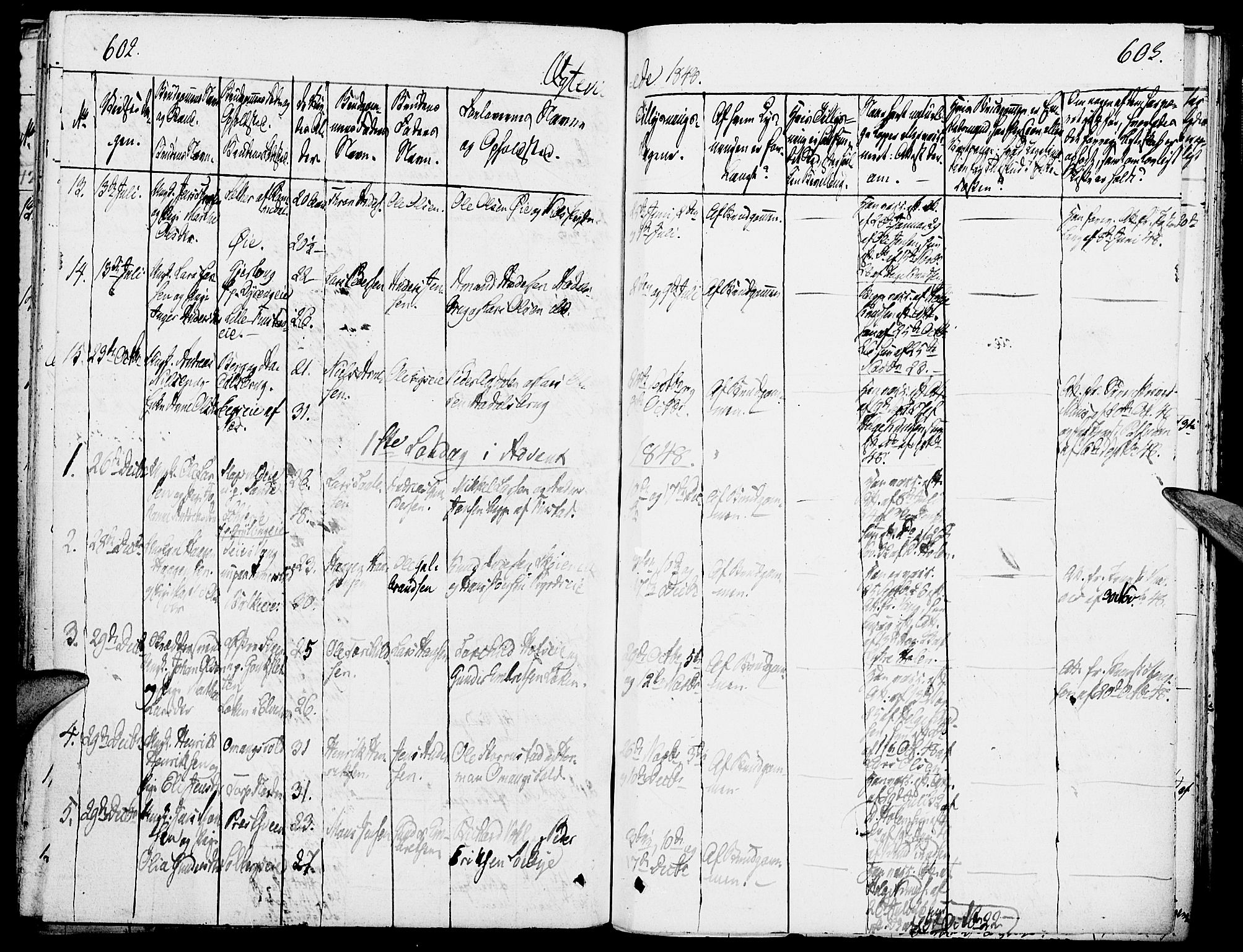 Løten prestekontor, SAH/PREST-022/K/Ka/L0006: Parish register (official) no. 6, 1832-1849, p. 602-603