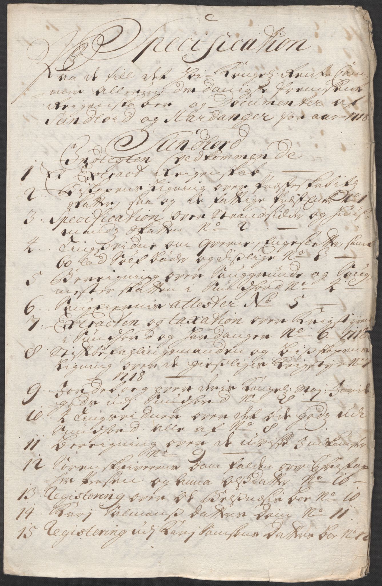 Rentekammeret inntil 1814, Reviderte regnskaper, Fogderegnskap, RA/EA-4092/R48/L2995: Fogderegnskap Sunnhordland og Hardanger, 1718, p. 65