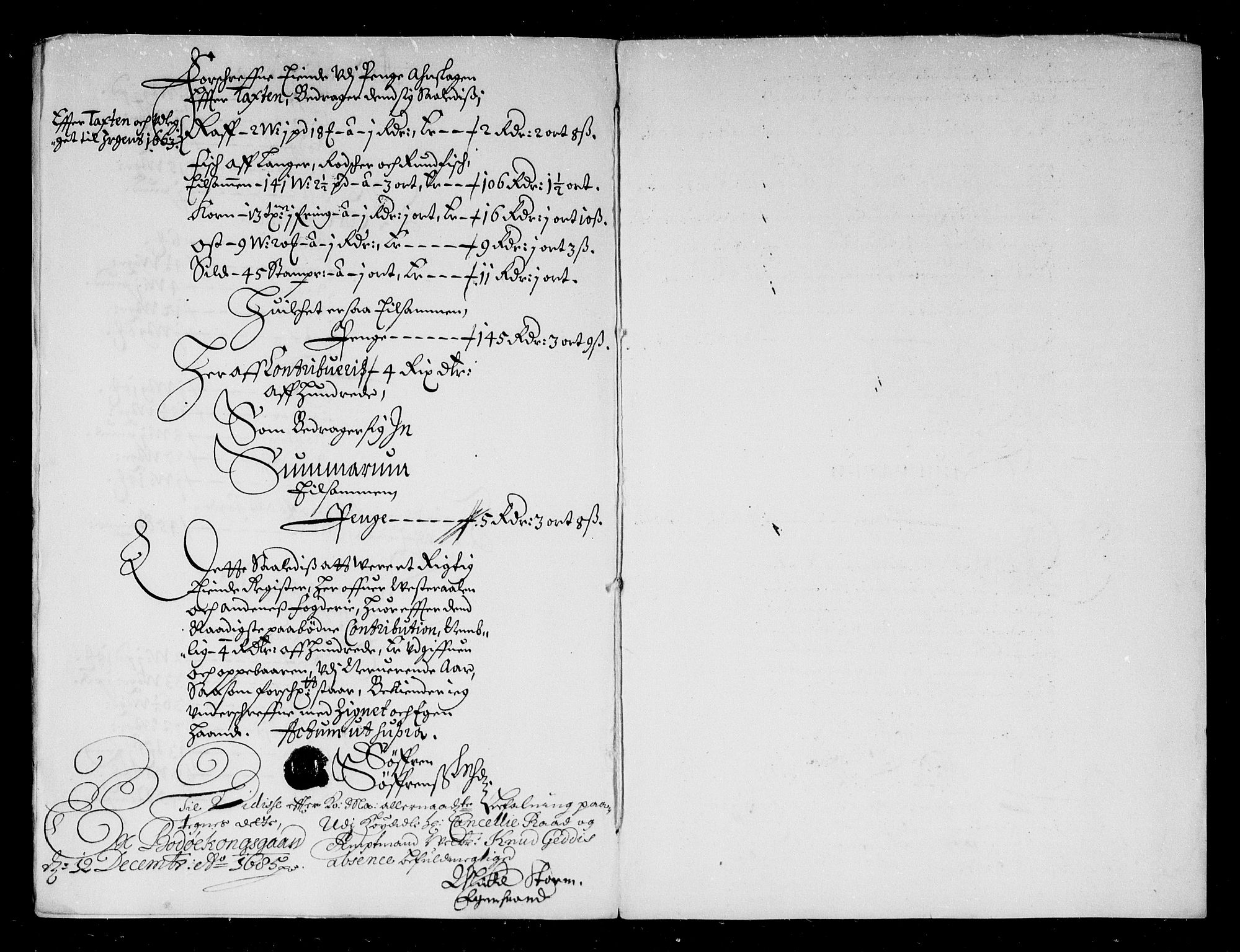 Rentekammeret inntil 1814, Reviderte regnskaper, Stiftamtstueregnskaper, Trondheim stiftamt og Nordland amt, AV/RA-EA-6044/R/Rg/L0082: Trondheim stiftamt og Nordland amt, 1685