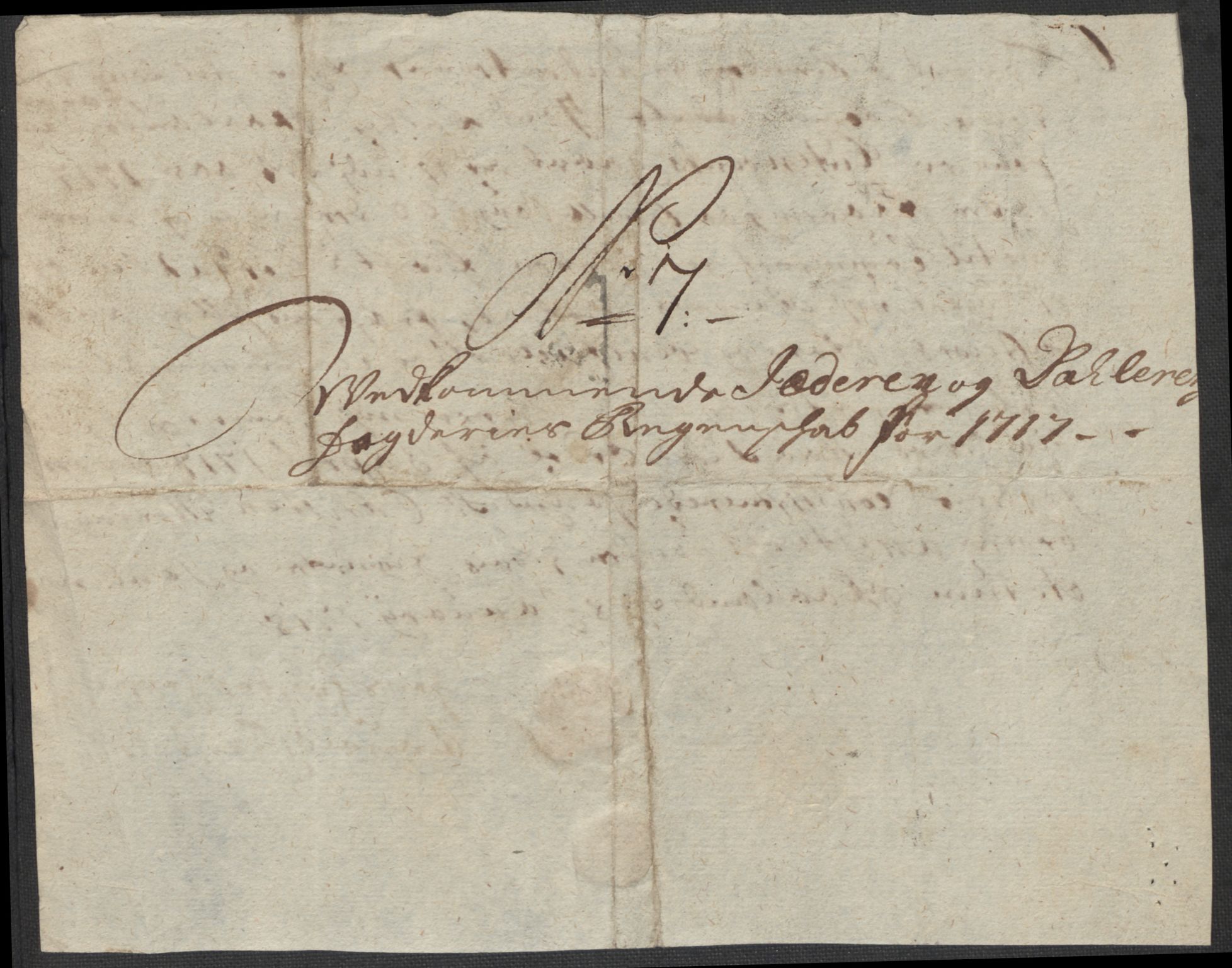 Rentekammeret inntil 1814, Reviderte regnskaper, Fogderegnskap, AV/RA-EA-4092/R46/L2742: Fogderegnskap Jæren og Dalane, 1717, p. 38