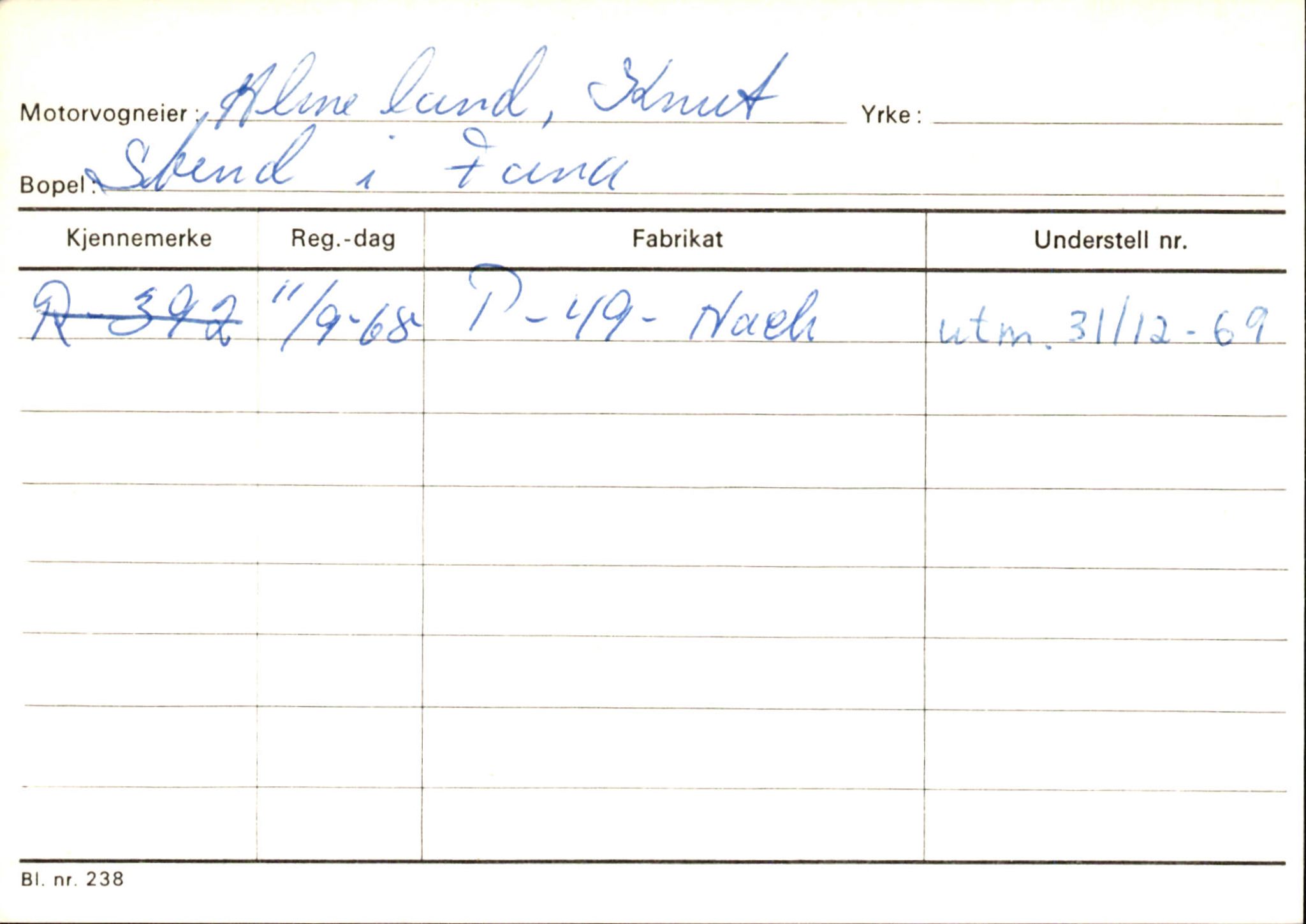 Statens vegvesen, Hordaland vegkontor, AV/SAB-A-5201/2/Ha/L0001: R-eierkort A, 1920-1971, p. 461