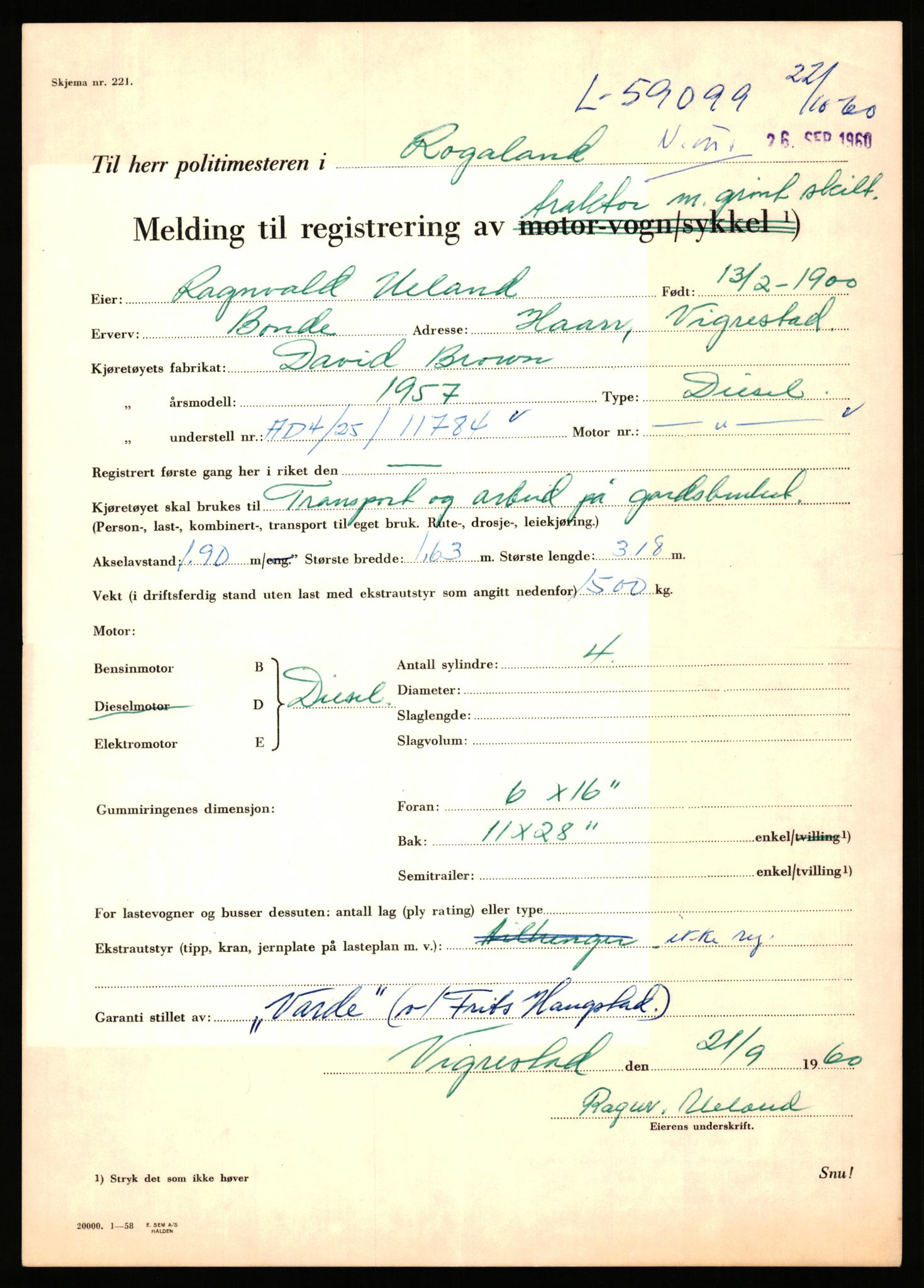 Stavanger trafikkstasjon, AV/SAST-A-101942/0/F/L0058: L-58000 - L-59999, 1930-1971, p. 1049