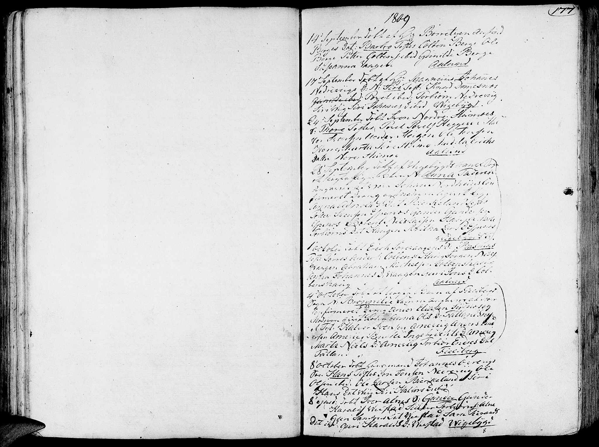 Fjelberg sokneprestembete, AV/SAB-A-75201/H/Haa: Parish register (official) no. A 3, 1788-1815, p. 177