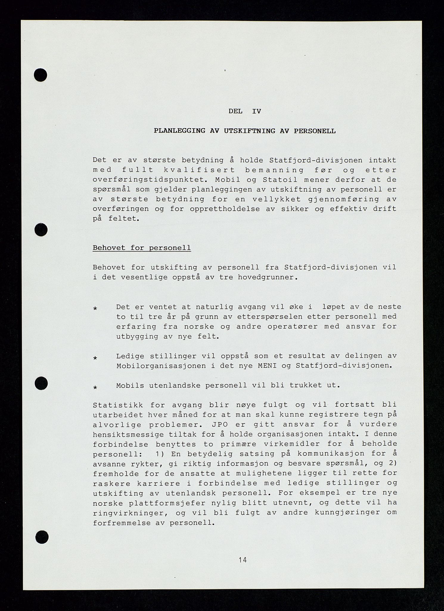 Pa 1339 - Statoil ASA, SAST/A-101656/0001/D/Dm/L0123: Rapporter, 1985-1988, p. 34