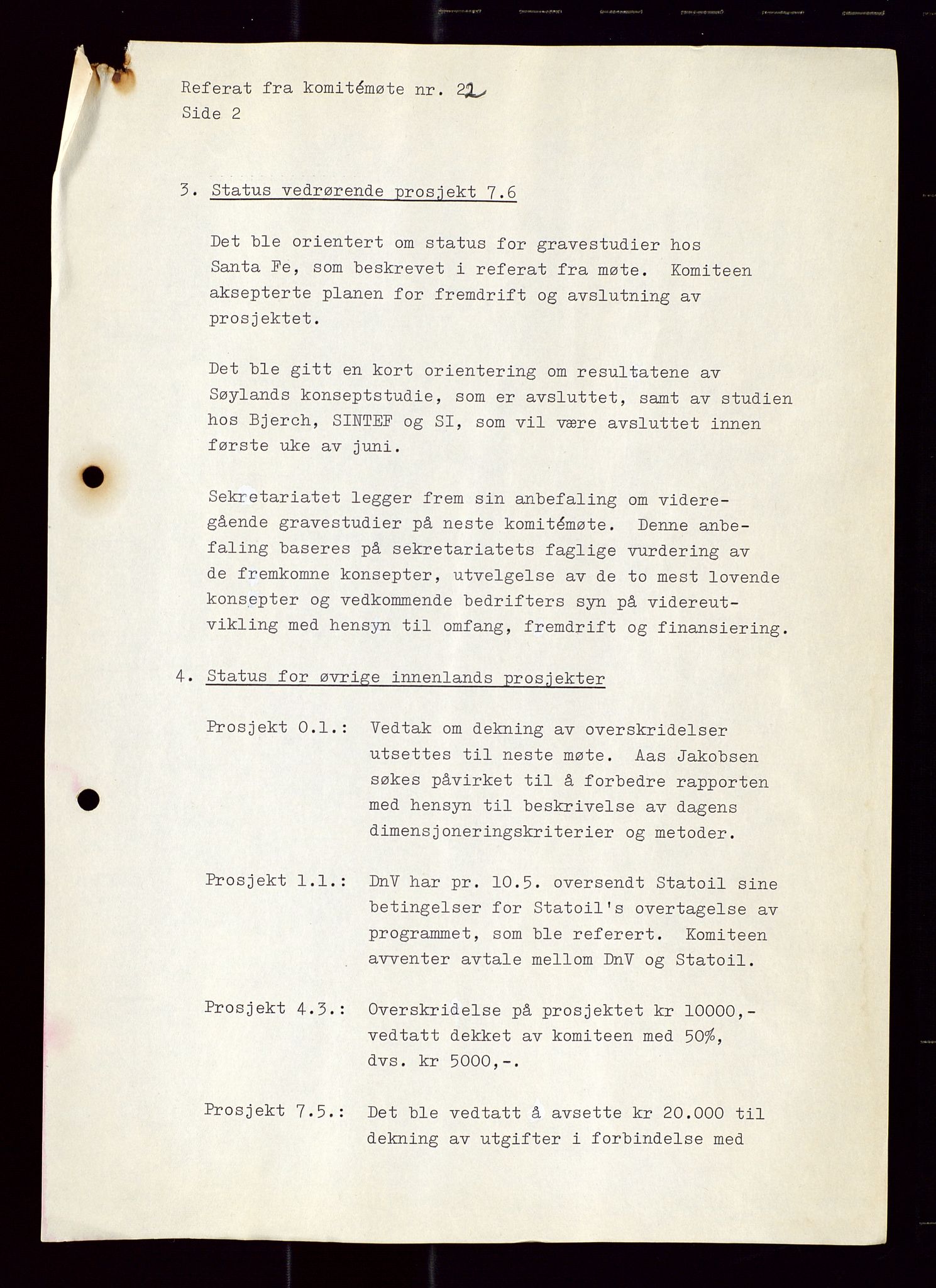 Industridepartementet, Oljekontoret, AV/SAST-A-101348/Di/L0001: DWP, møter juni - november, komiteemøter nr. 19 - 26, 1973-1974, p. 587