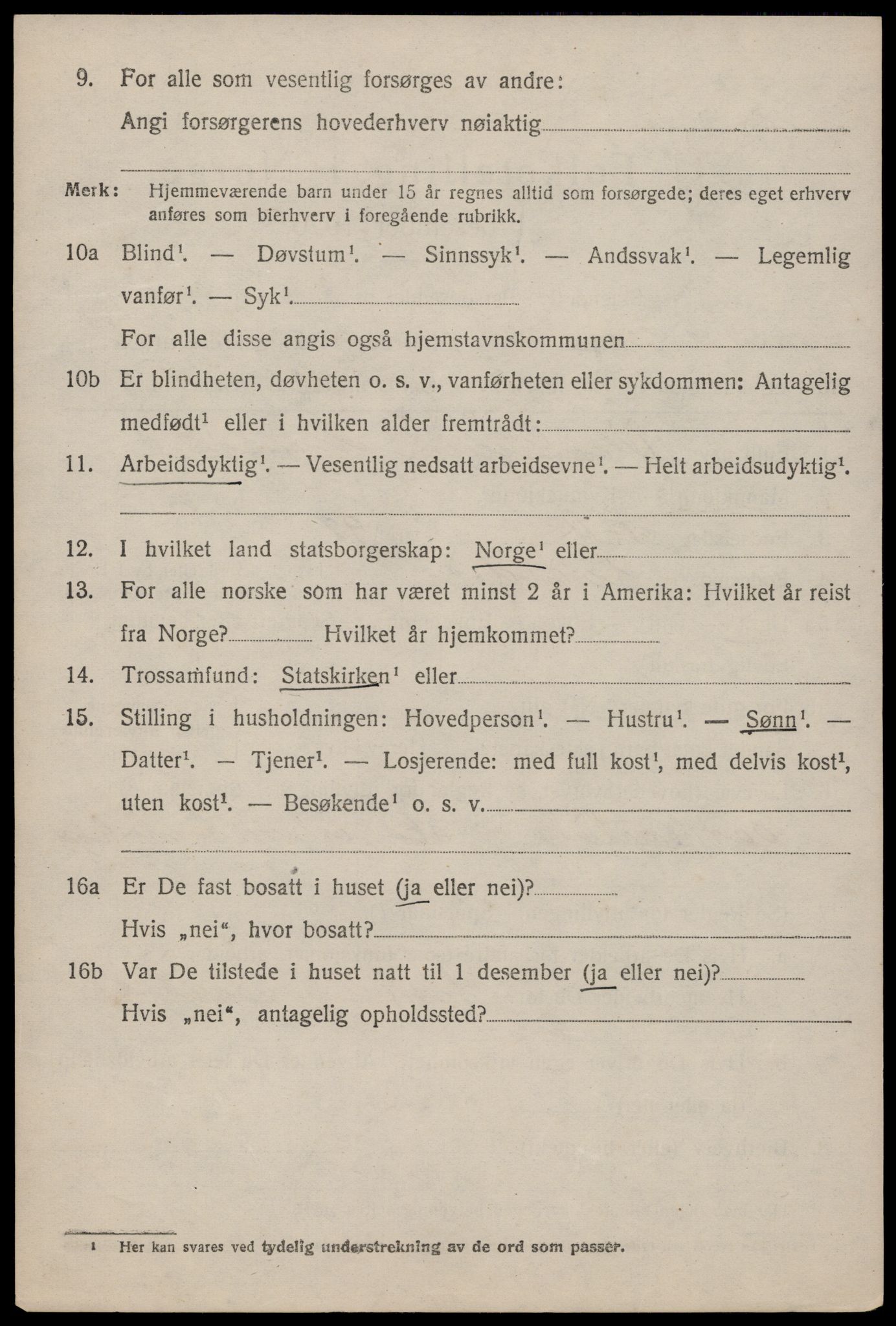 SAKO, 1920 census for Lårdal, 1920, p. 2524