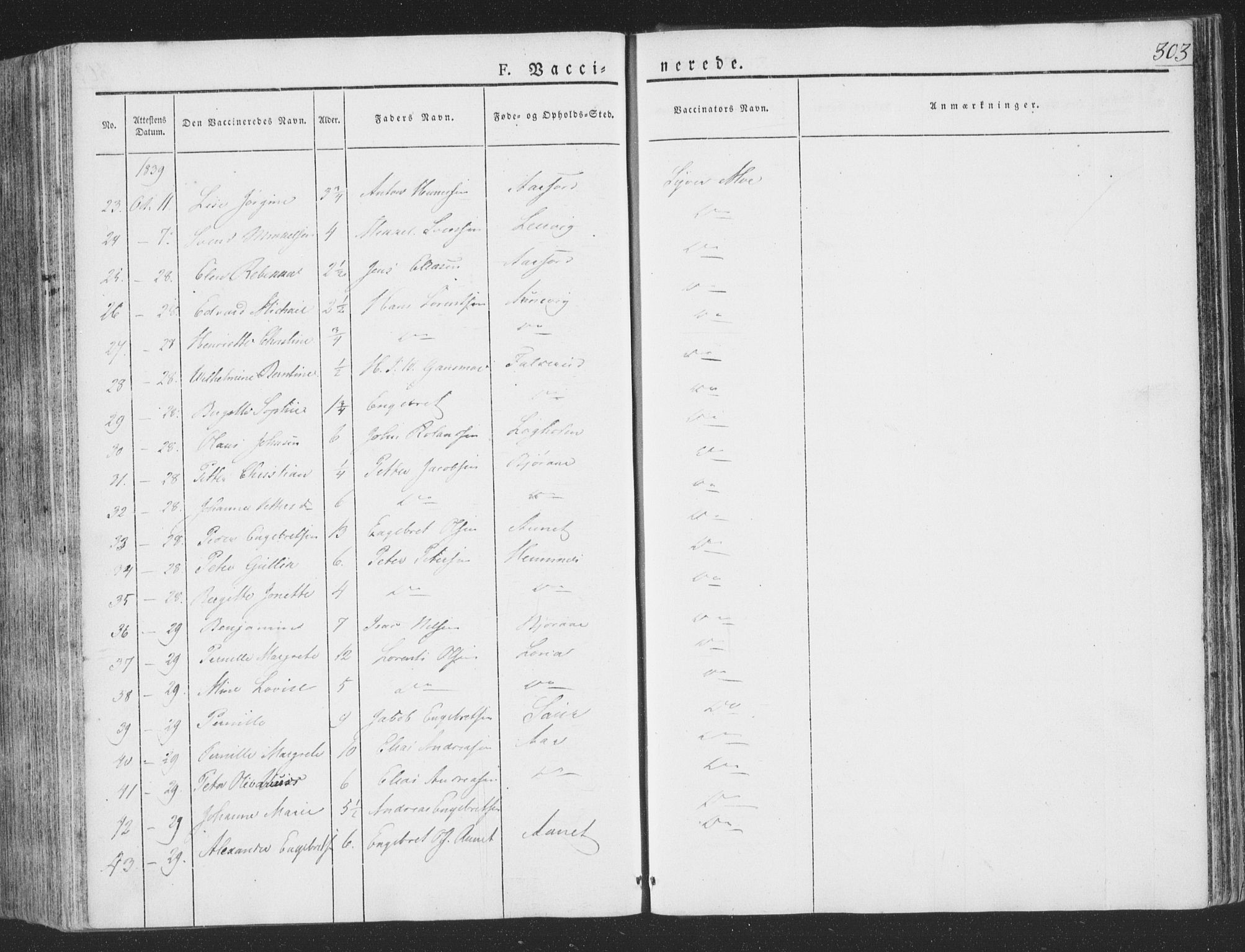 Ministerialprotokoller, klokkerbøker og fødselsregistre - Nord-Trøndelag, SAT/A-1458/780/L0639: Parish register (official) no. 780A04, 1830-1844, p. 303