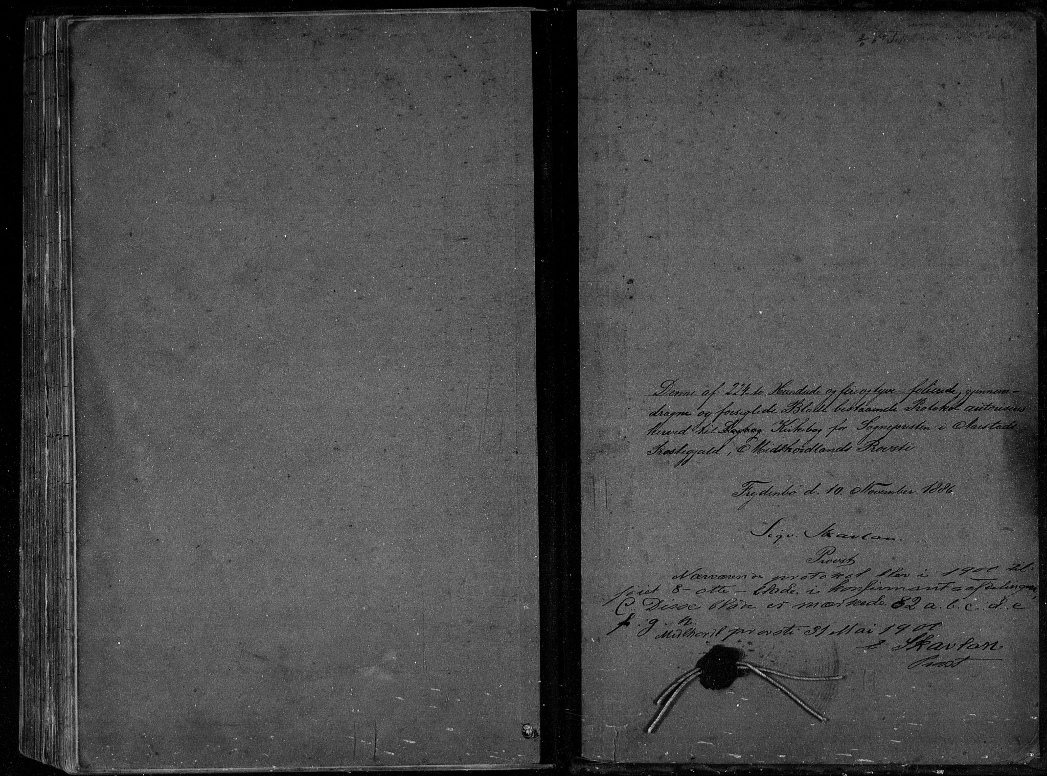 Årstad Sokneprestembete, SAB/A-79301/H/Haa/L0006: Parish register (official) no. B 1, 1886-1901