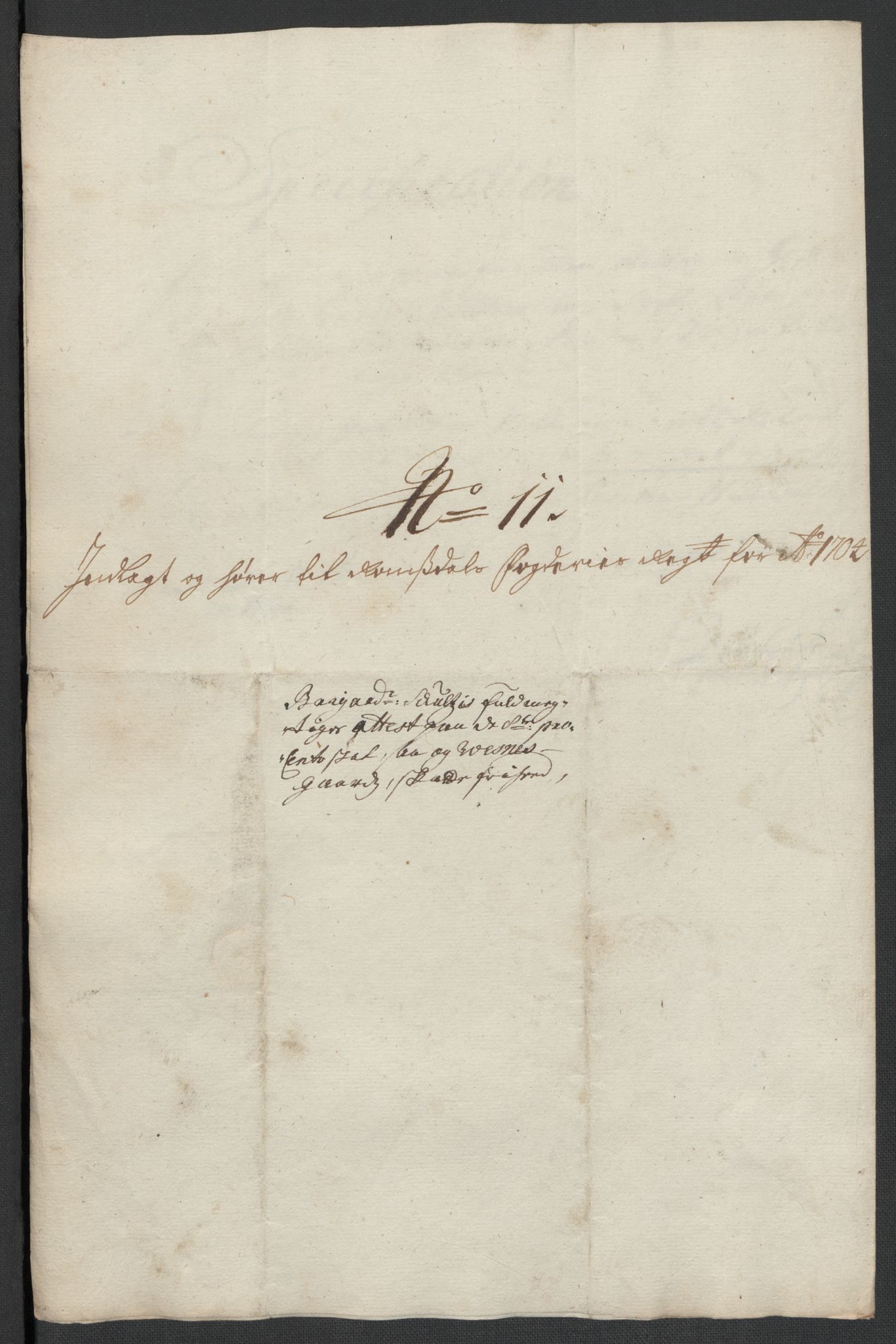 Rentekammeret inntil 1814, Reviderte regnskaper, Fogderegnskap, AV/RA-EA-4092/R55/L3656: Fogderegnskap Romsdal, 1703-1705, p. 255