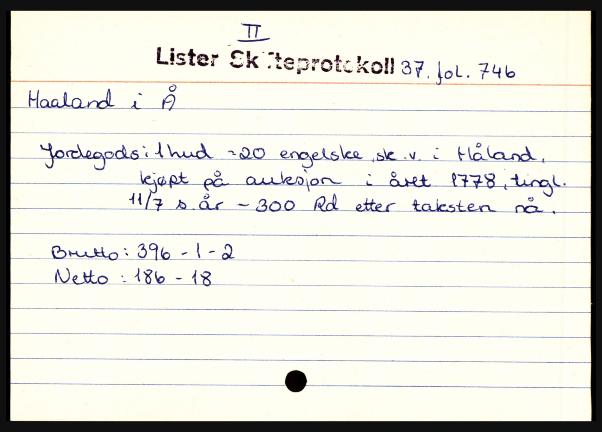 Lister sorenskriveri, AV/SAK-1221-0003/H, p. 18441