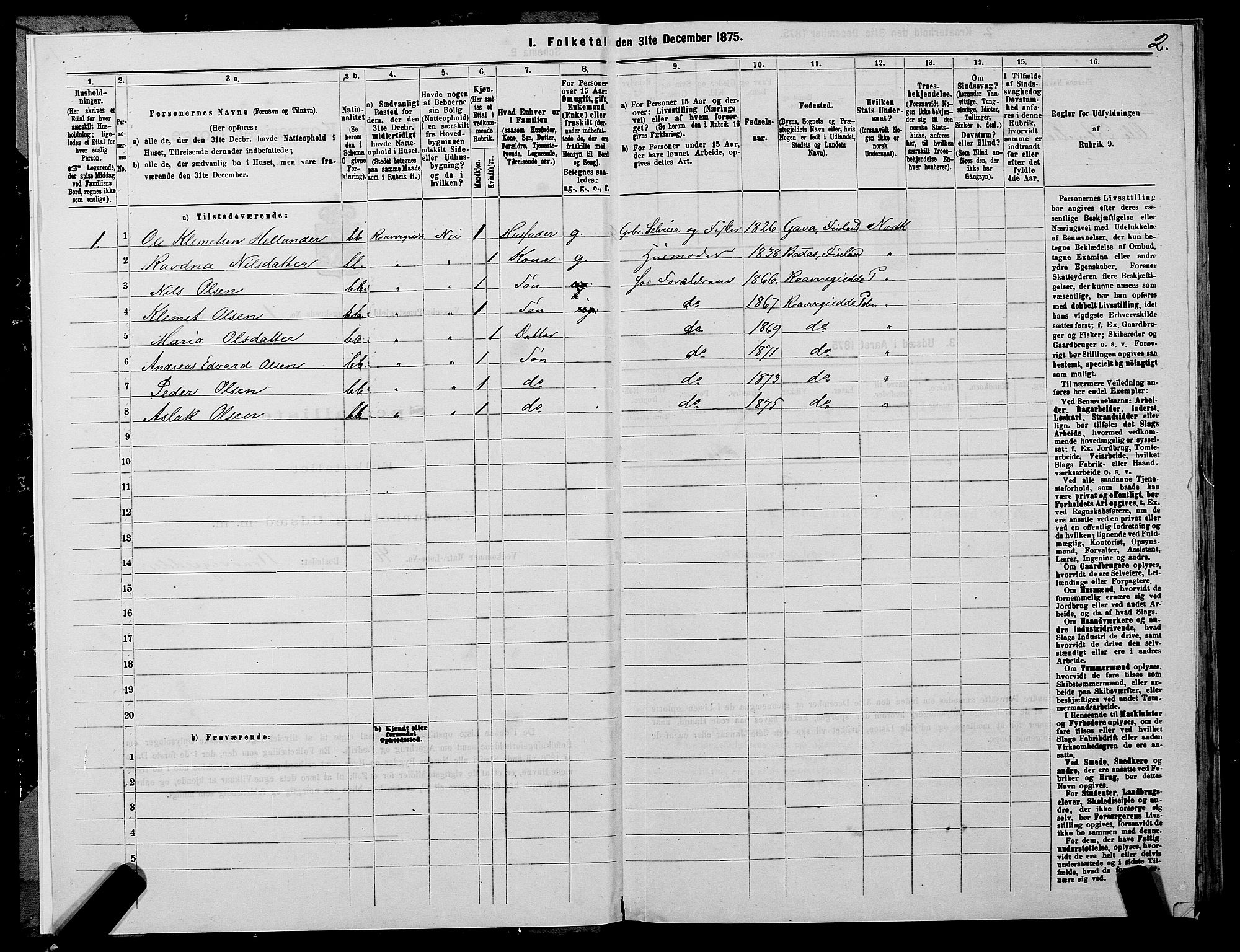 SATØ, 1875 census for 2027P Nesseby, 1875, p. 1002