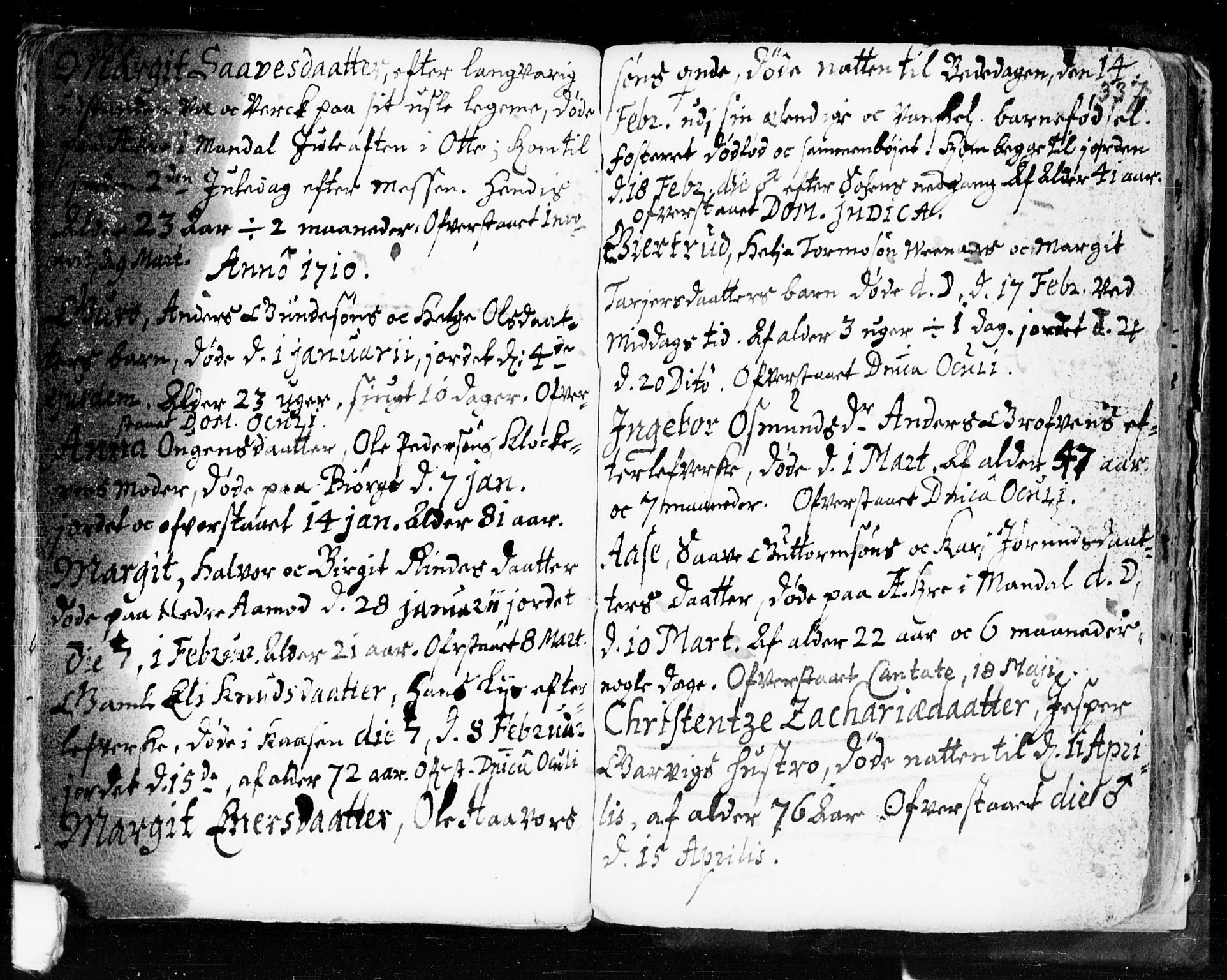 Seljord kirkebøker, SAKO/A-20/F/Fa/L0002: Parish register (official) no. I 2, 1689-1713, p. 336-337
