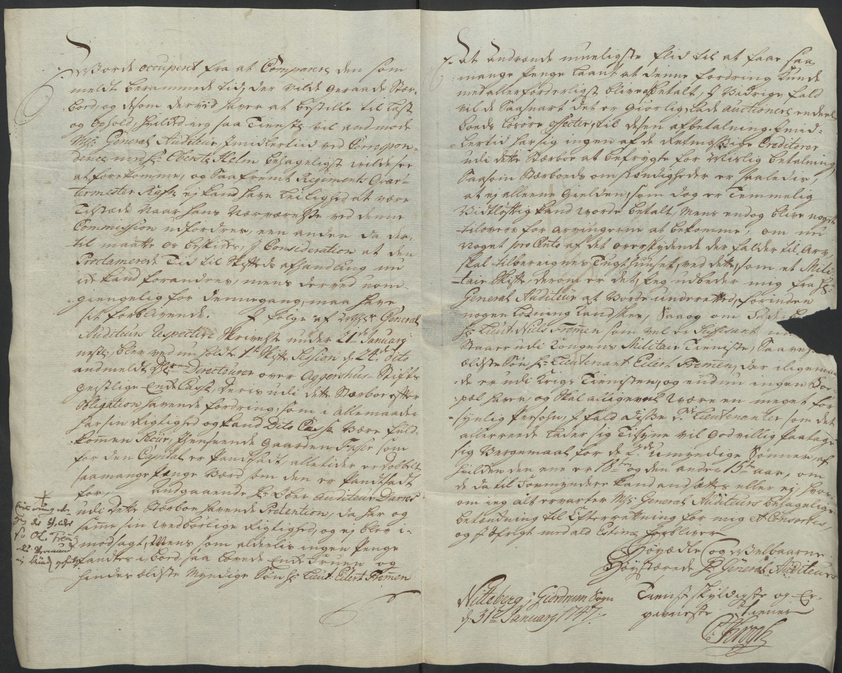 Forsvaret, Generalauditøren, AV/RA-RAFA-1772/F/Fj/Fja/L0020: --, 1746-1820, p. 44