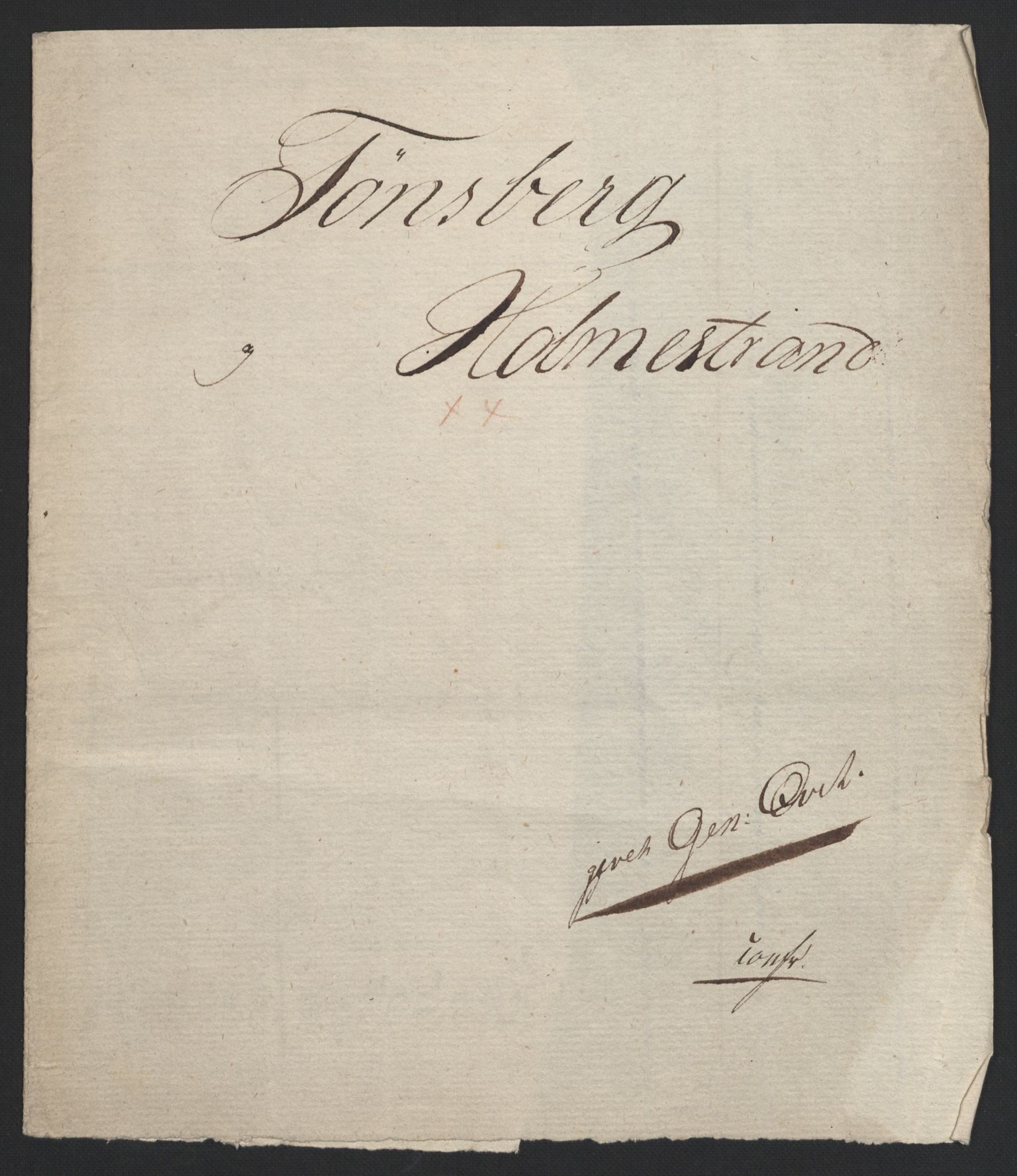 Sølvskatten 1816, NOBA/SOLVSKATTEN/A/L0021: Bind 22: Tønsberg og Holmestrand, 1816, p. 4