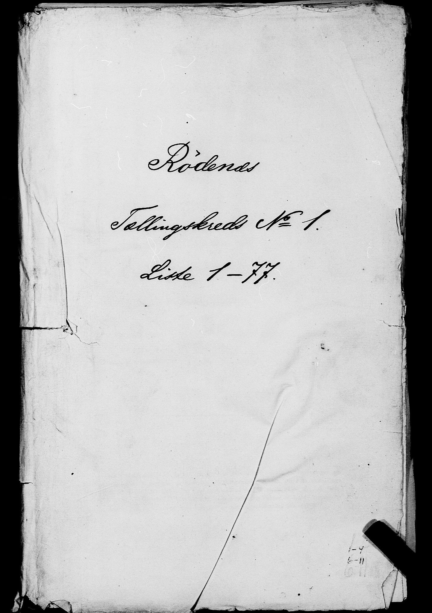 RA, 1875 census for 0120P Rødenes, 1875, p. 23