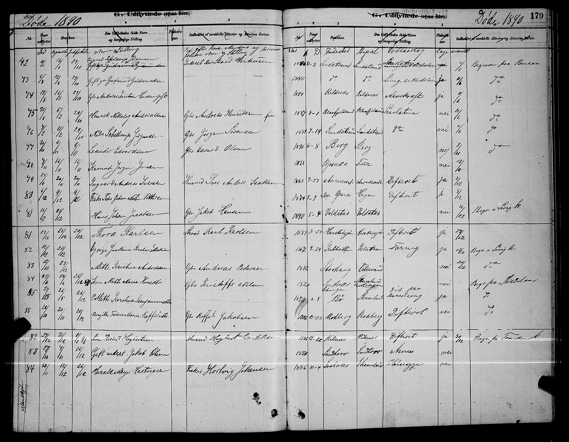 Trondenes sokneprestkontor, AV/SATØ-S-1319/H/Hb/L0010klokker: Parish register (copy) no. 10, 1878-1890, p. 179