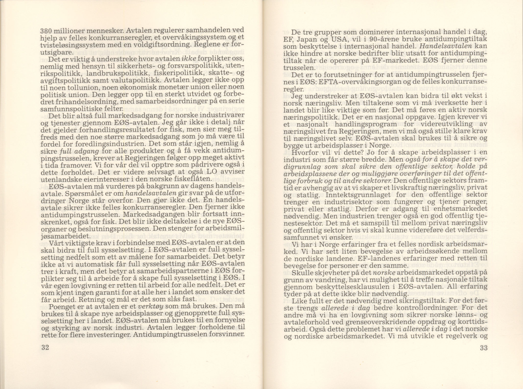 Landsorganisasjonen i Norge, AAB/ARK-1579, 1978-1992, p. 1244