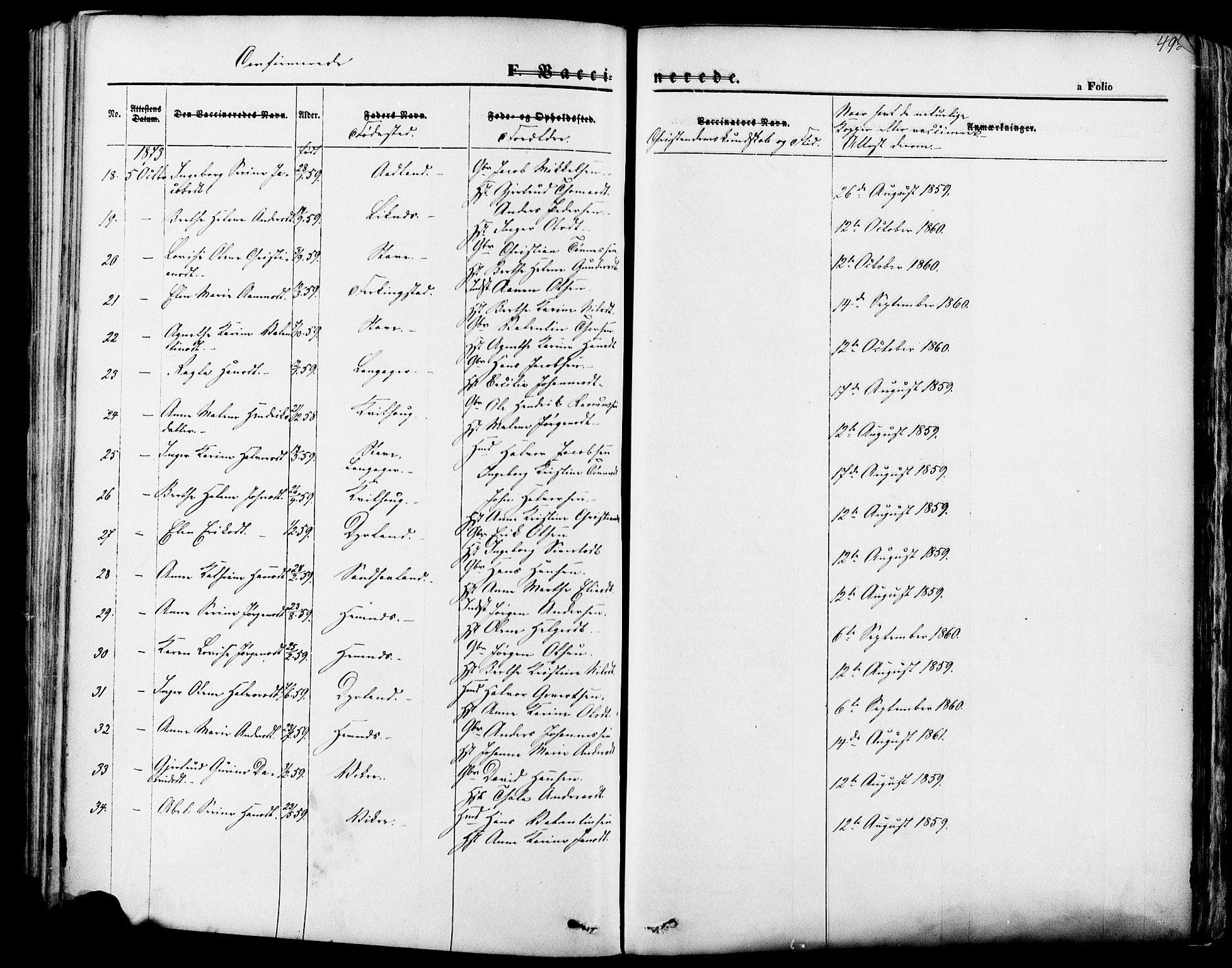 Skudenes sokneprestkontor, AV/SAST-A -101849/H/Ha/Haa/L0006: Parish register (official) no. A 4, 1864-1881, p. 495