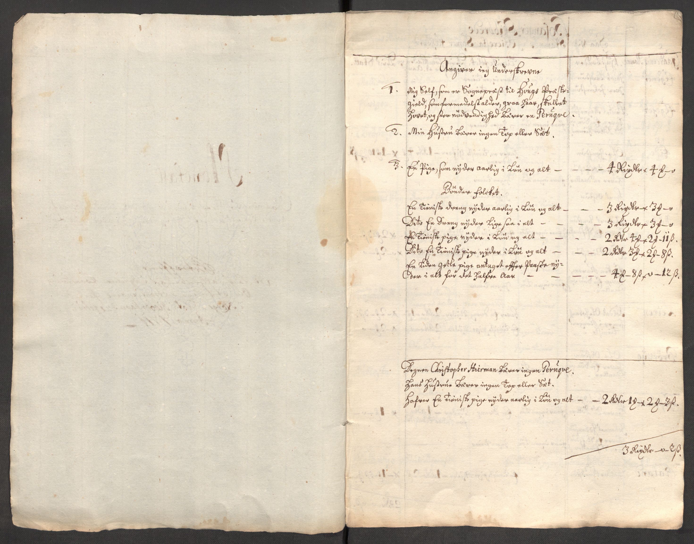 Rentekammeret inntil 1814, Reviderte regnskaper, Fogderegnskap, AV/RA-EA-4092/R51/L3193: Fogderegnskap Nordhordland og Voss, 1711, p. 363