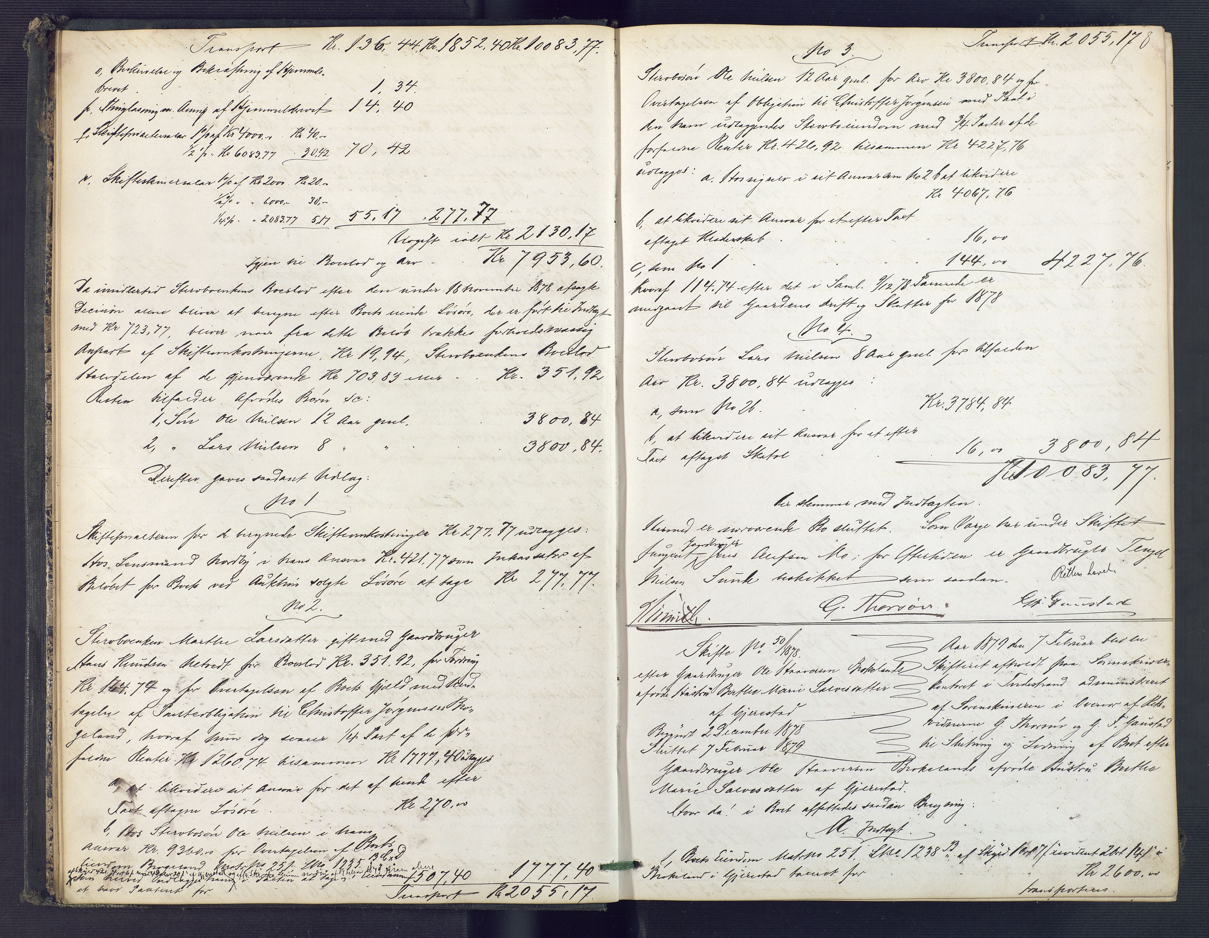 Holt sorenskriveri, AV/SAK-1221-0002/H/Hc/L0033: Skifteutlodningsprotokoll nr. 8, 1879-1884, p. 7b-8a