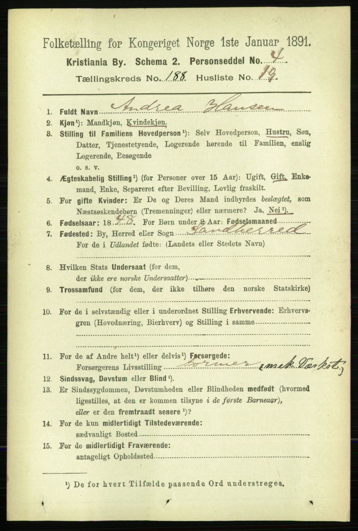 RA, 1891 census for 0301 Kristiania, 1891, p. 112902