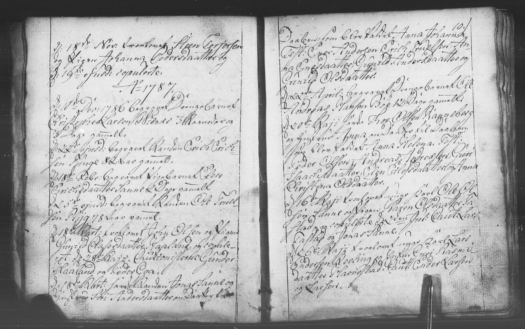 Domkirken sokneprestkontor, SAST/A-101812/001/30/30BB/L0006: Parish register (copy) no. B 6, 1783-1815, p. 10