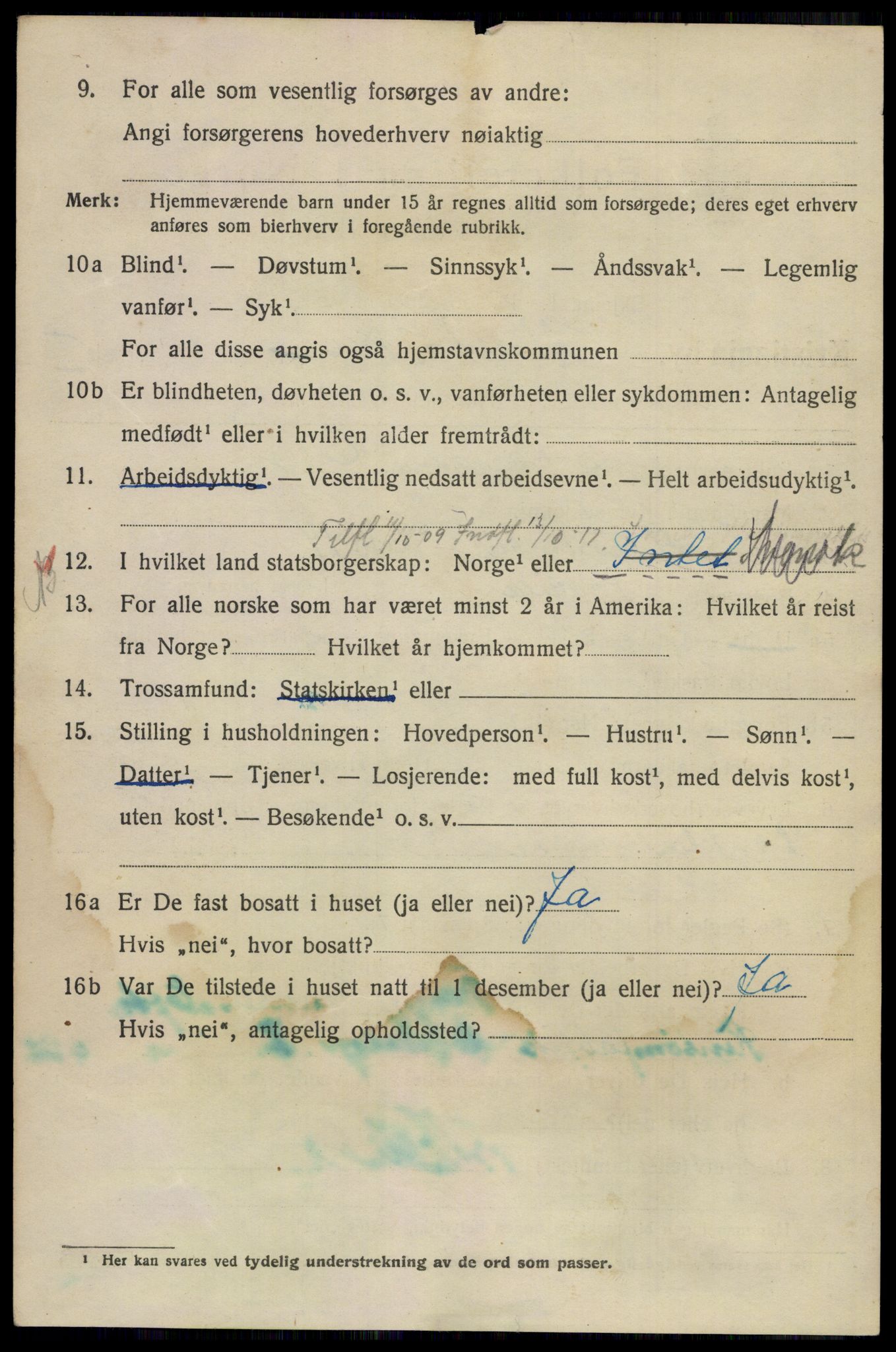 SAO, 1920 census for Kristiania, 1920, p. 137026