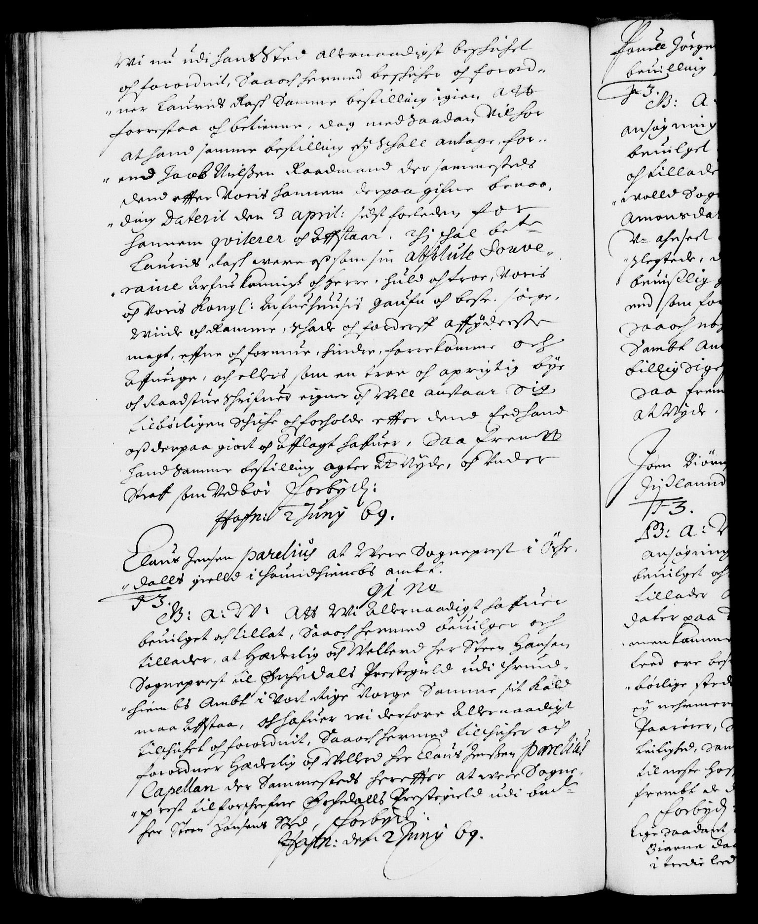 Danske Kanselli 1572-1799, AV/RA-EA-3023/F/Fc/Fca/Fcaa/L0010: Norske registre (mikrofilm), 1660-1670, p. 861b