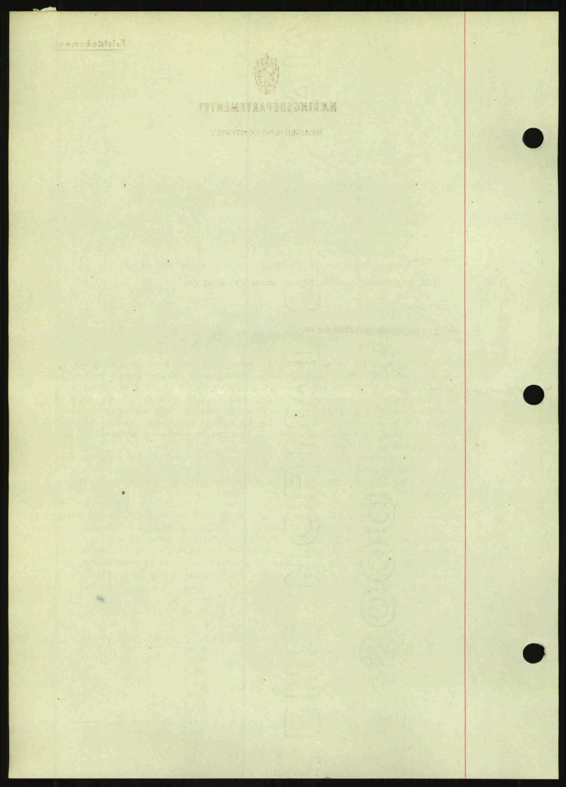 Sandar sorenskriveri, SAKO/A-86/G/Ga/Gab/L0001: Mortgage book no. B-1 og B-3 - B-9, 1936-1944, Diary no: : 1815/1943
