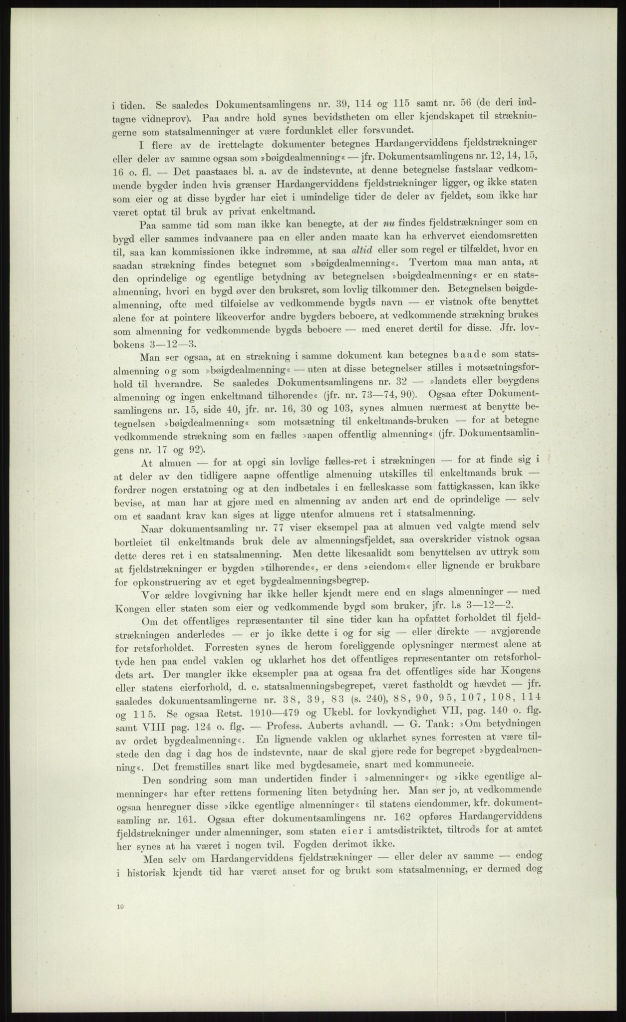 Høyfjellskommisjonen, AV/RA-S-1546/X/Xa/L0001: Nr. 1-33, 1909-1953, p. 530