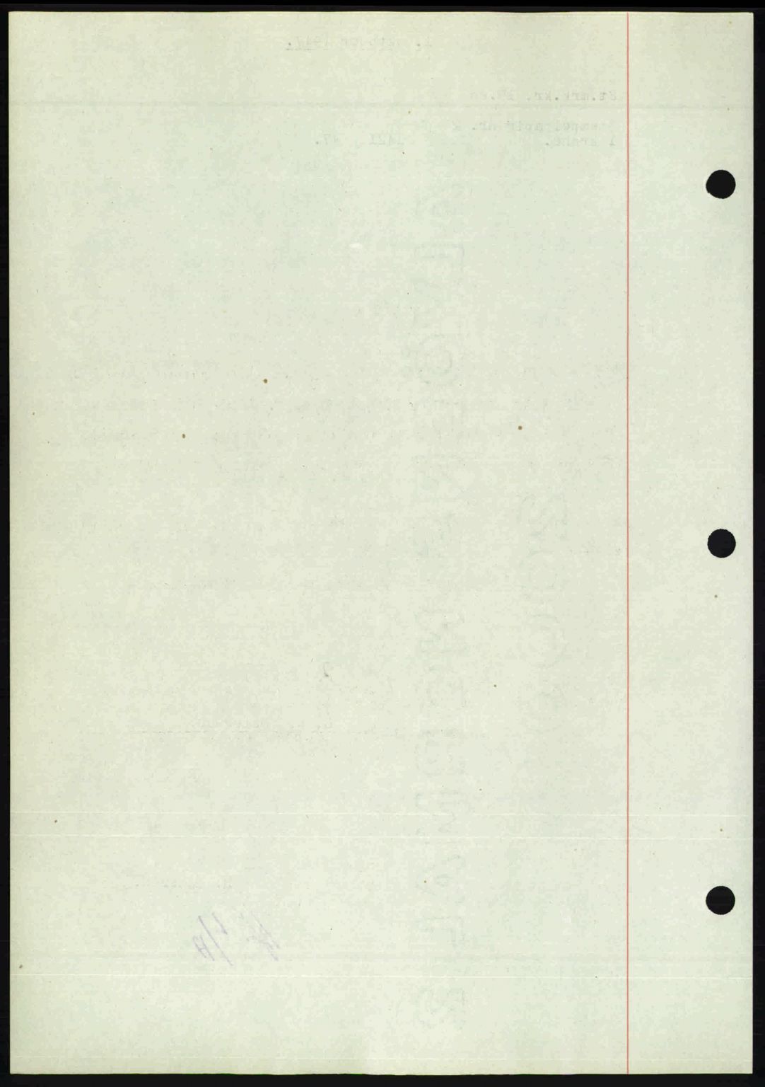 Nedenes sorenskriveri, SAK/1221-0006/G/Gb/Gba/L0058: Mortgage book no. A10, 1947-1948, Diary no: : 1421/1947