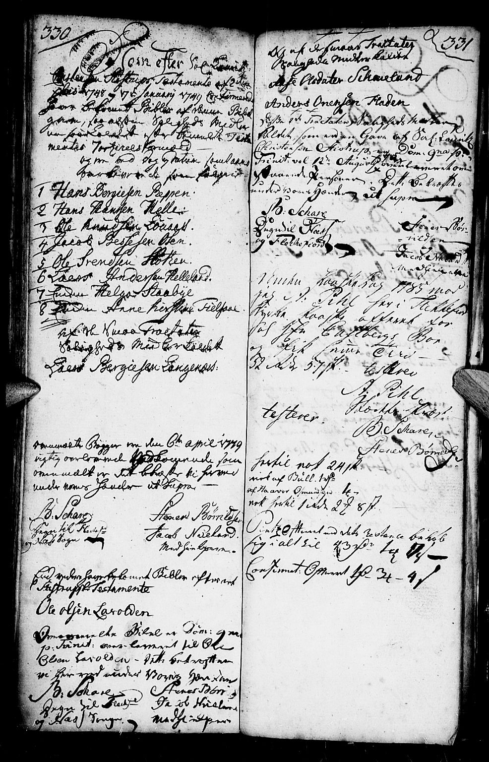 Flekkefjord sokneprestkontor, SAK/1111-0012/F/Fb/Fbc/L0001: Parish register (copy) no. B 1, 1773-1801, p. 356-357