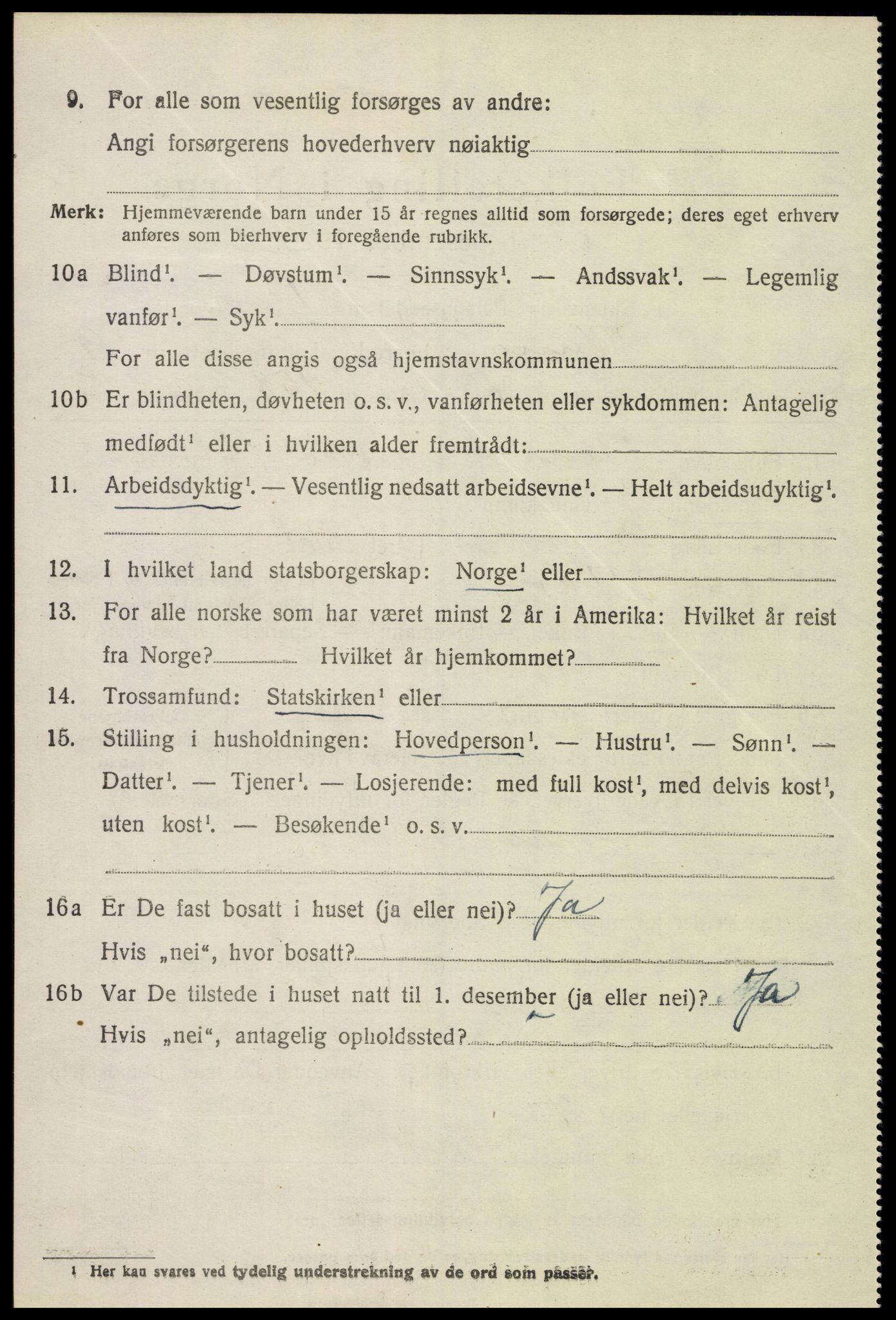 SAH, 1920 census for Vang (Hedmark), 1920, p. 18604