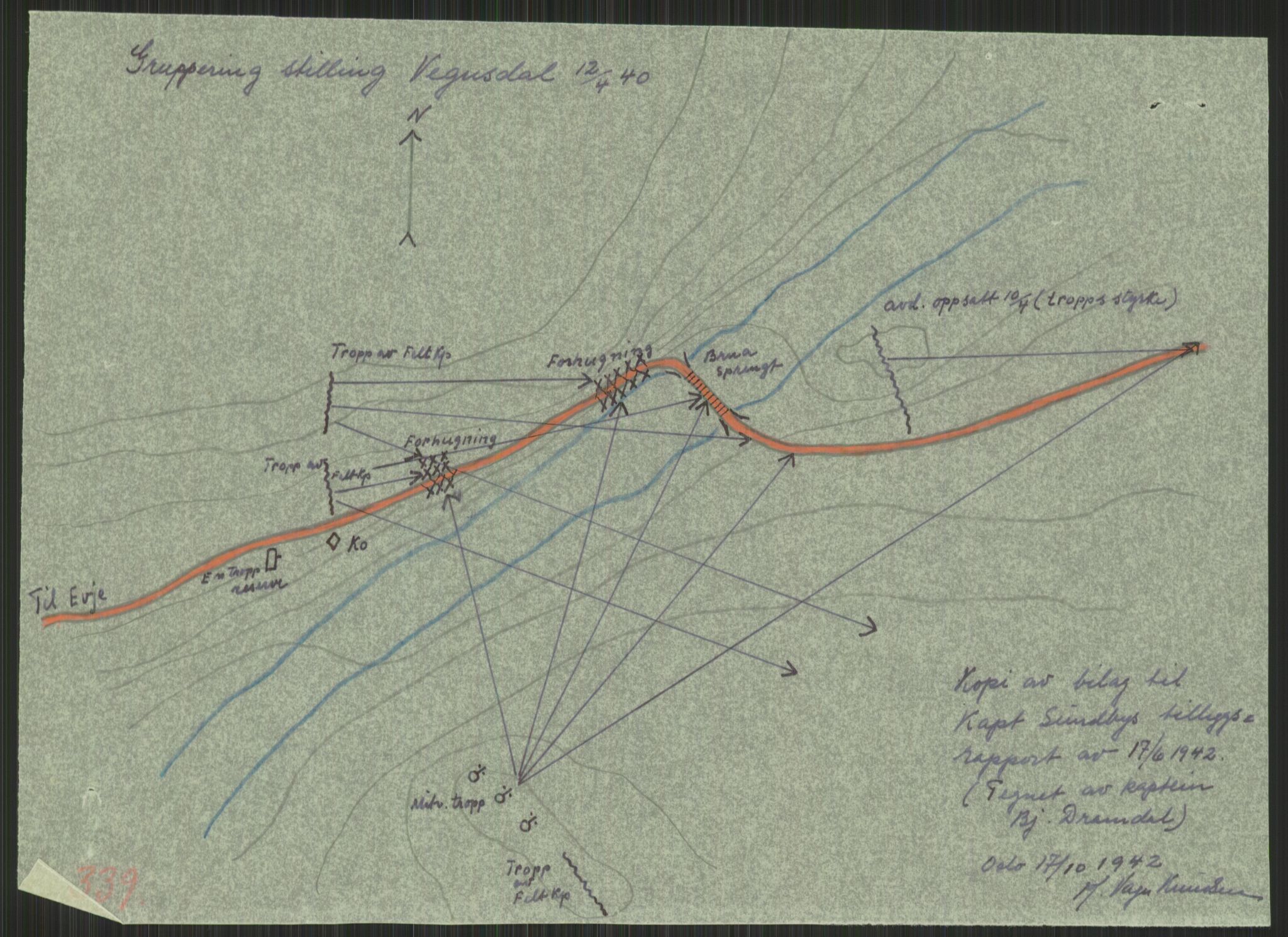 Forsvaret, Forsvarets krigshistoriske avdeling, AV/RA-RAFA-2017/Y/Yb/L0096: II-C-11-335-394  -  3. Divisjon., 1940, p. 1641